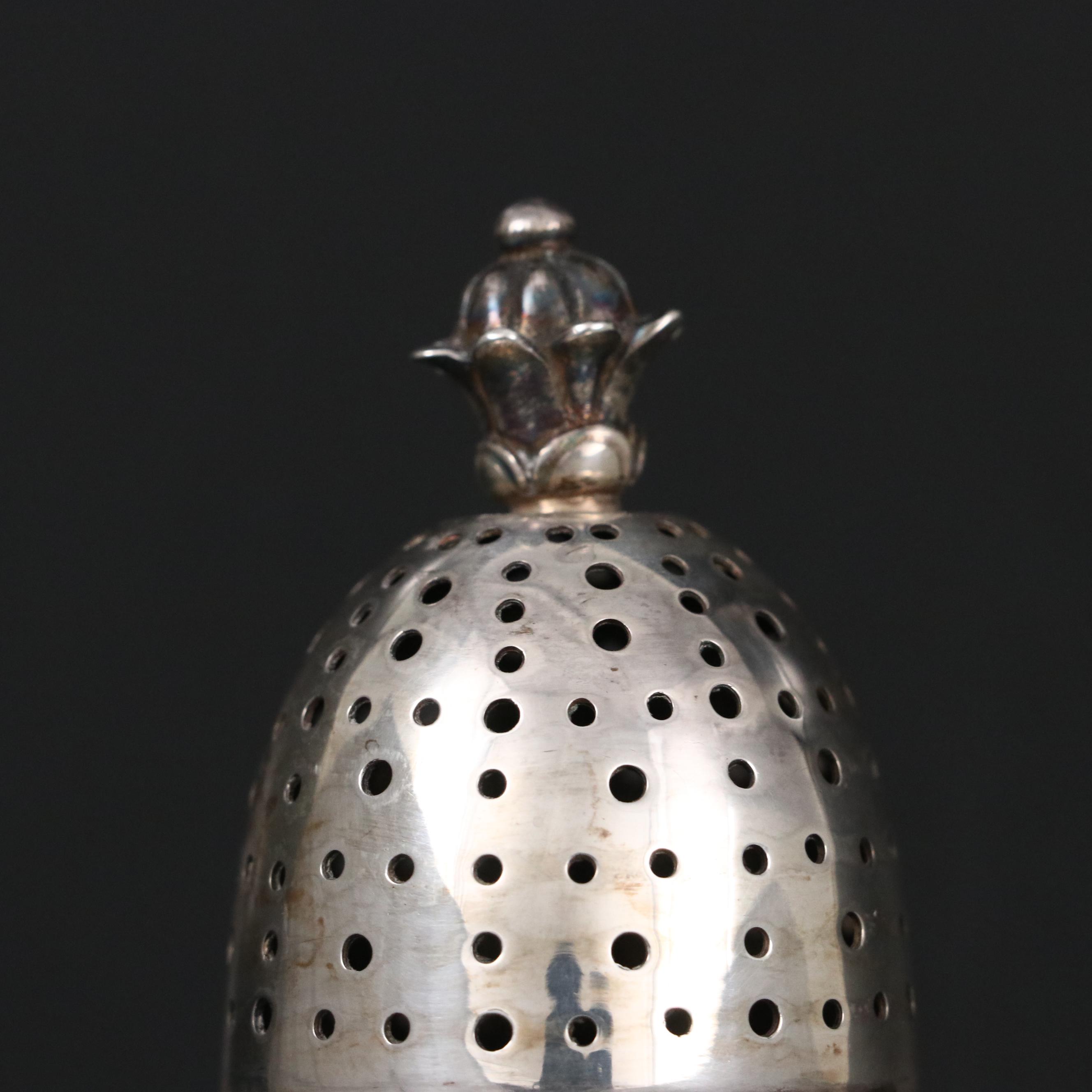 Continental European 916 Silver Muffineer, 20th Century