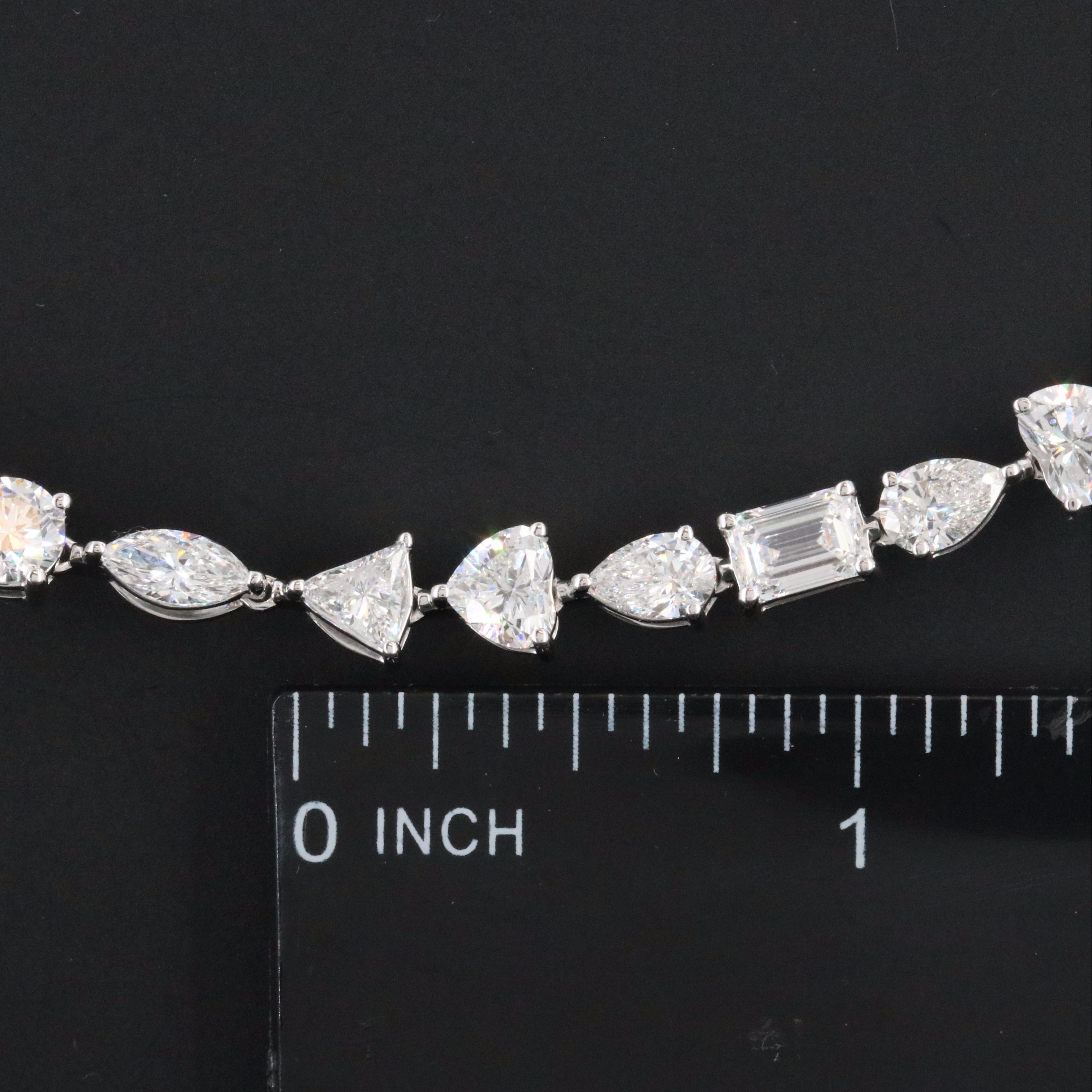 14K 25.92 CTW Lab Grown Diamond Necklace