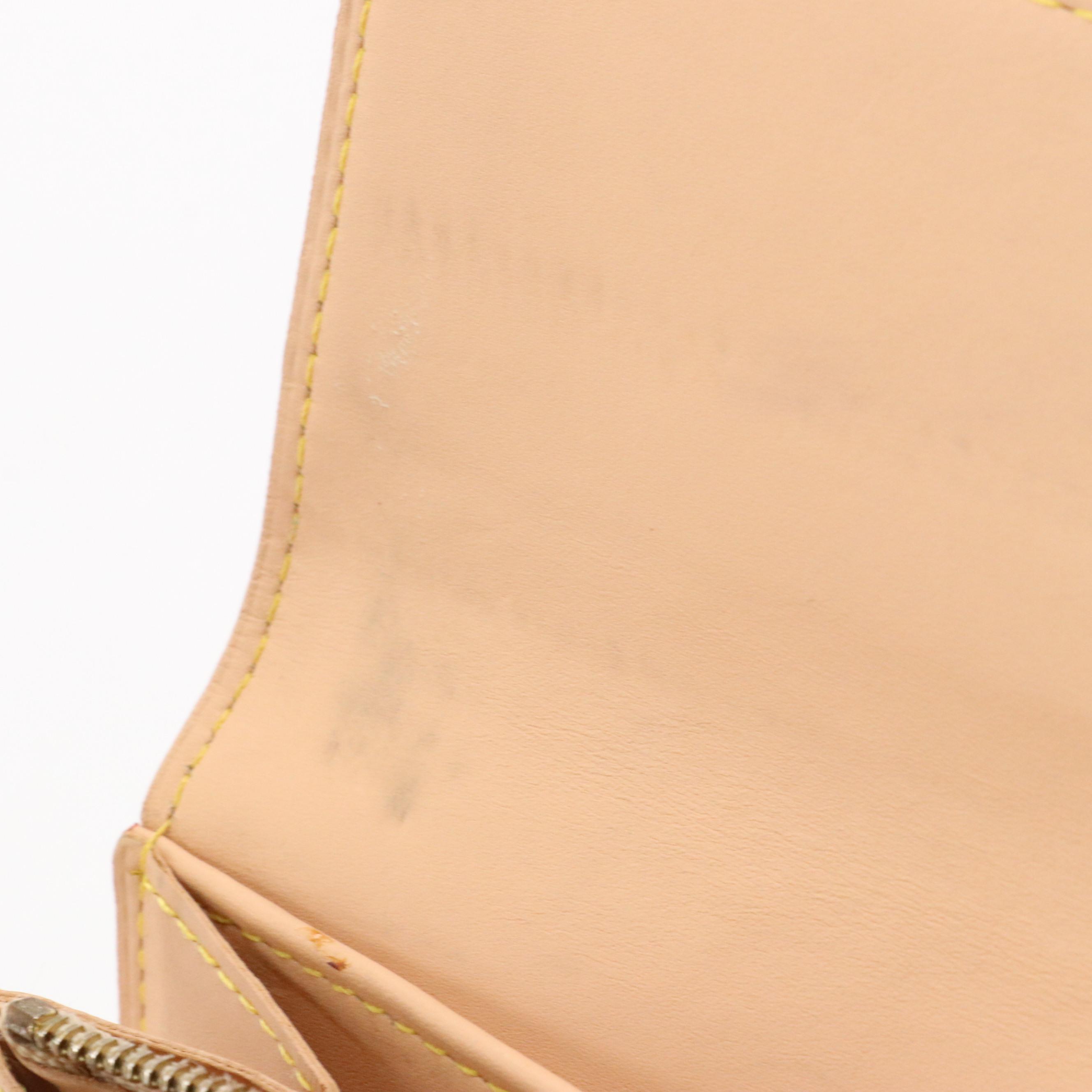 Louis Vuitton Sarah Wallet in White Monogram Multicolore Canvas