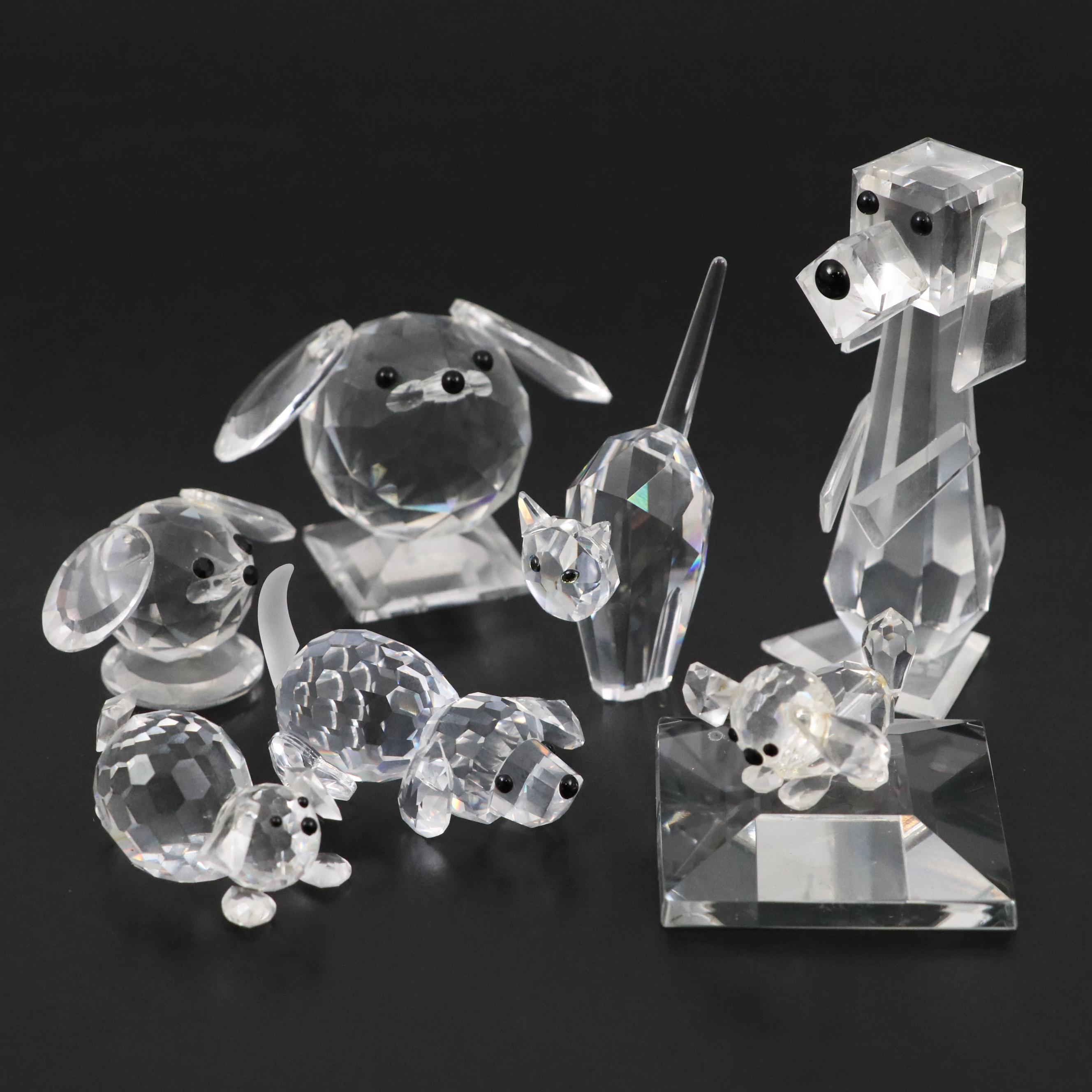 Swarovski "Pluto," "Beagle Lying" and More Crystal Figurines