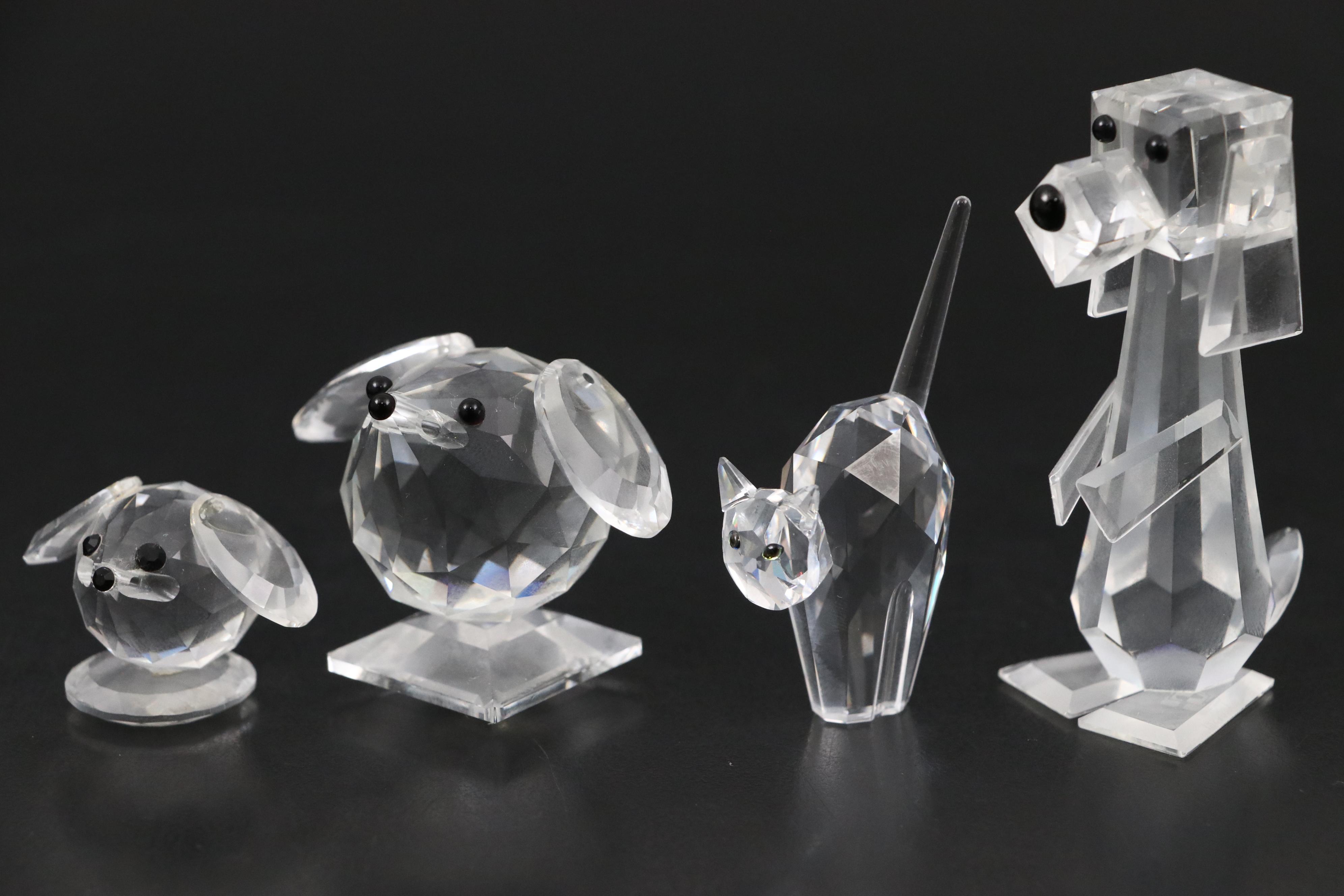 Swarovski "Pluto," "Beagle Lying" and More Crystal Figurines