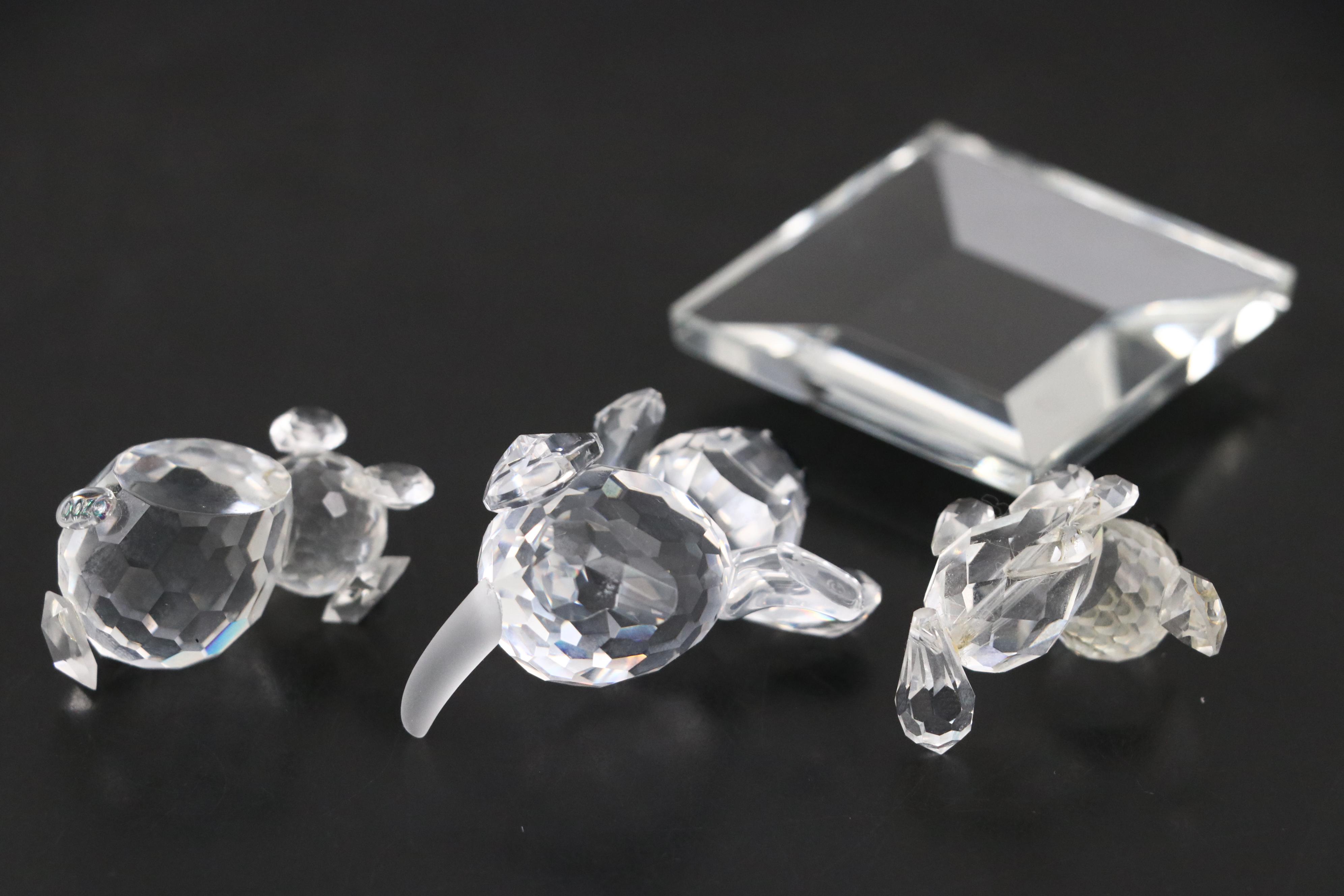 Swarovski "Pluto," "Beagle Lying" and More Crystal Figurines