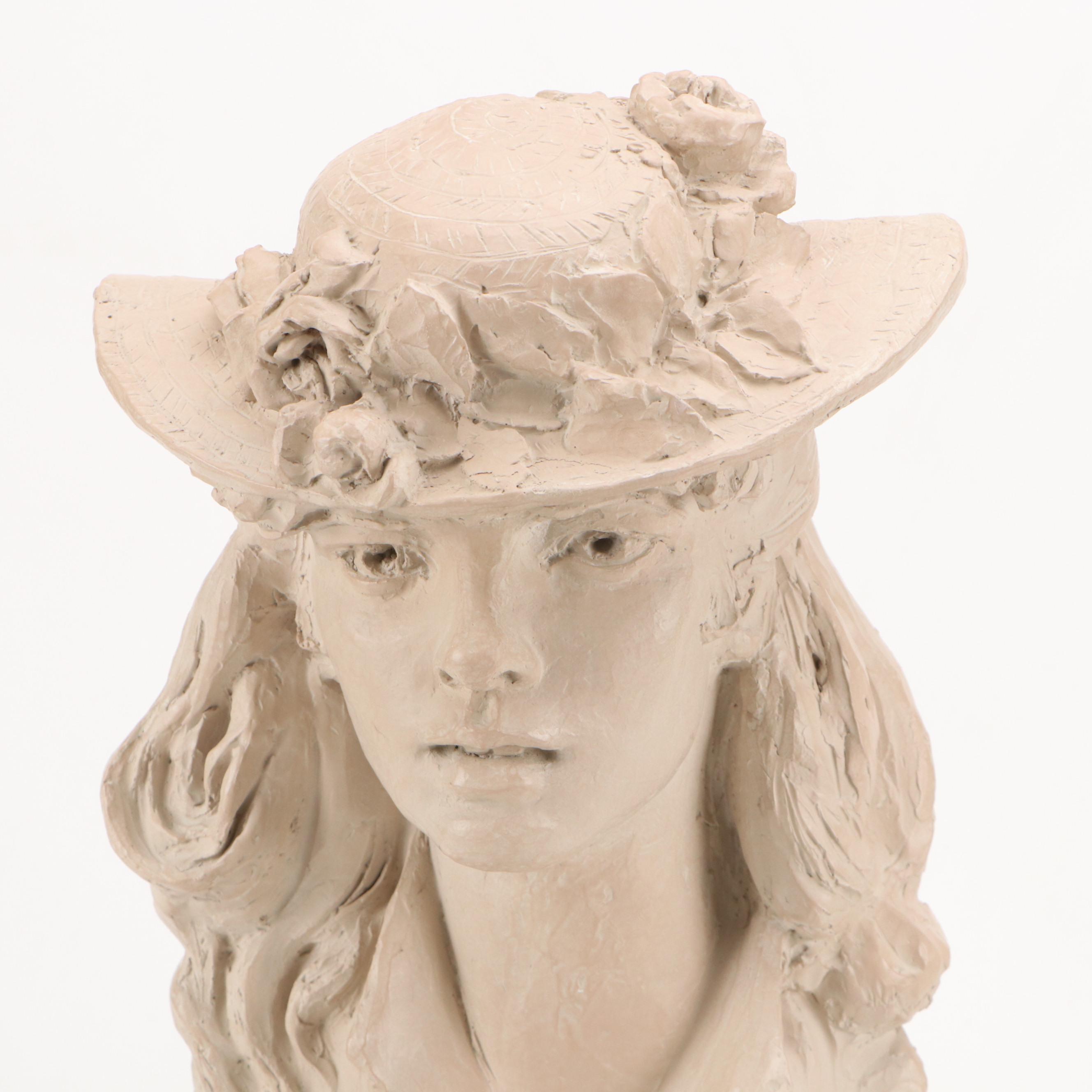 Austin Productions Composite Sculpture After Auguste Rodin's "Rose Beuret"