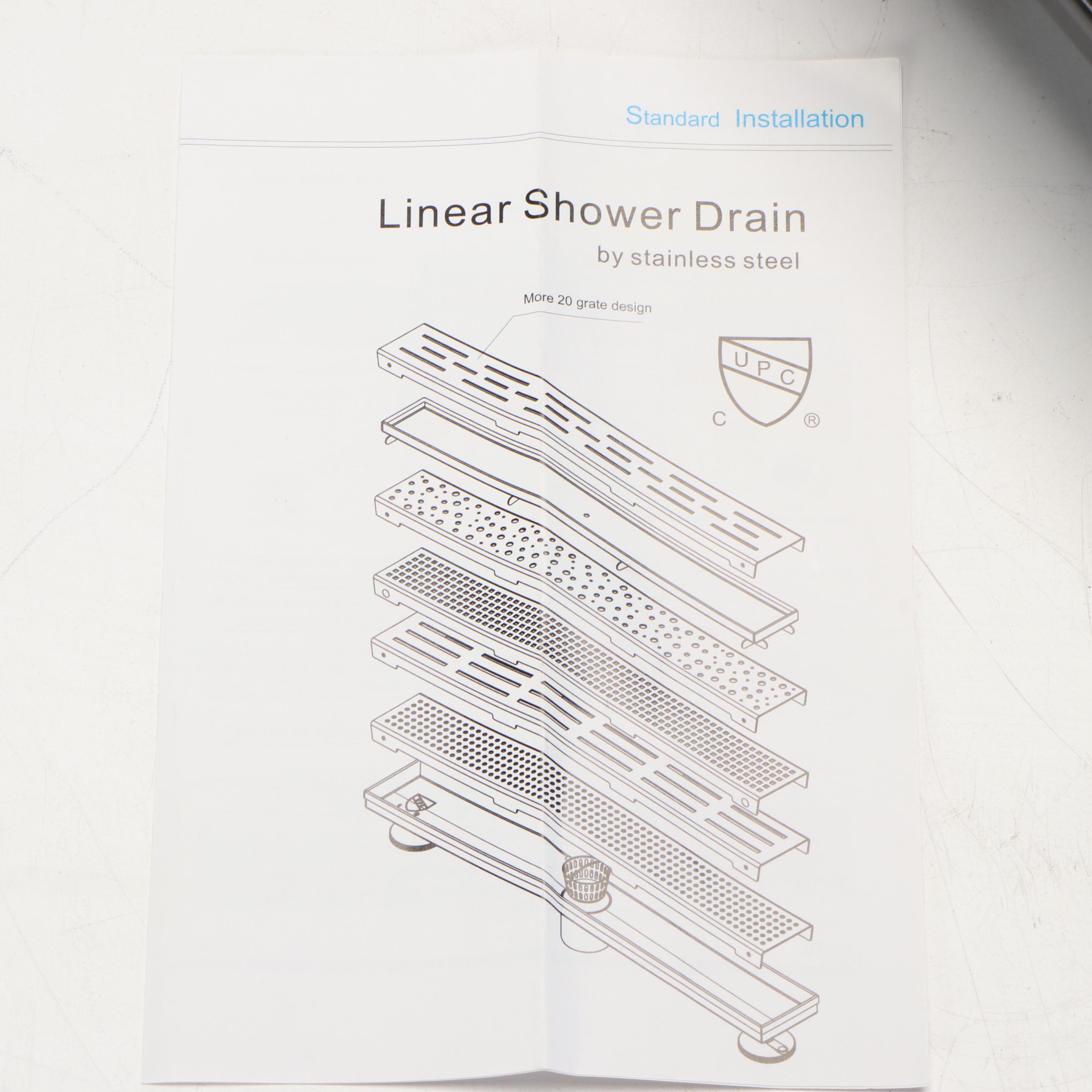 Stainless Steel Linear Shower Drains