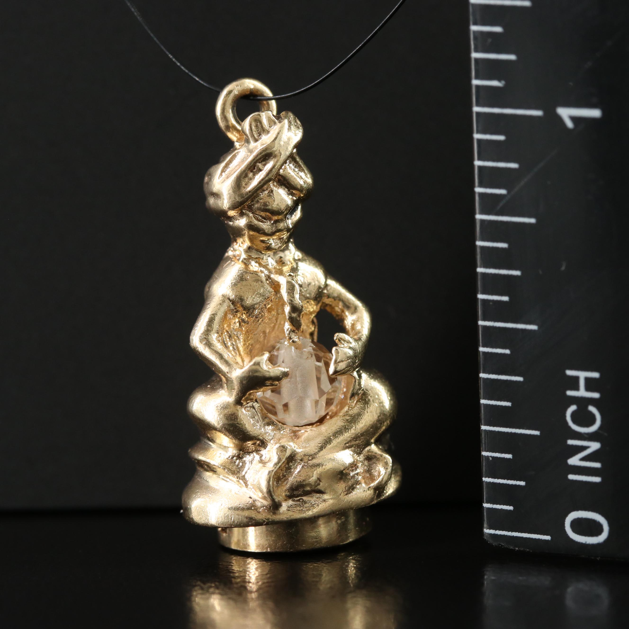 14K Figural Pendant