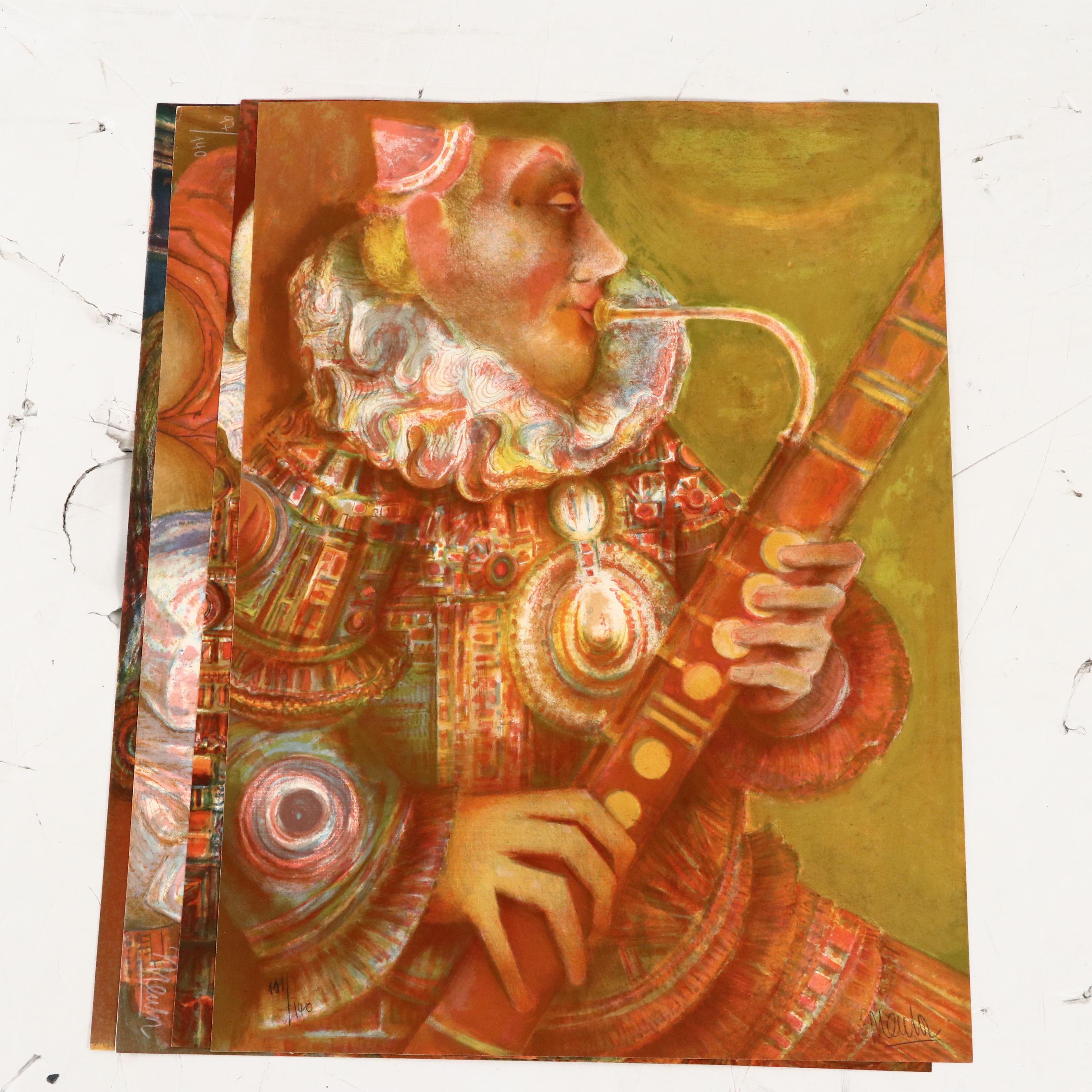 Blasco Mentor Lithographs "Timbalier" and More