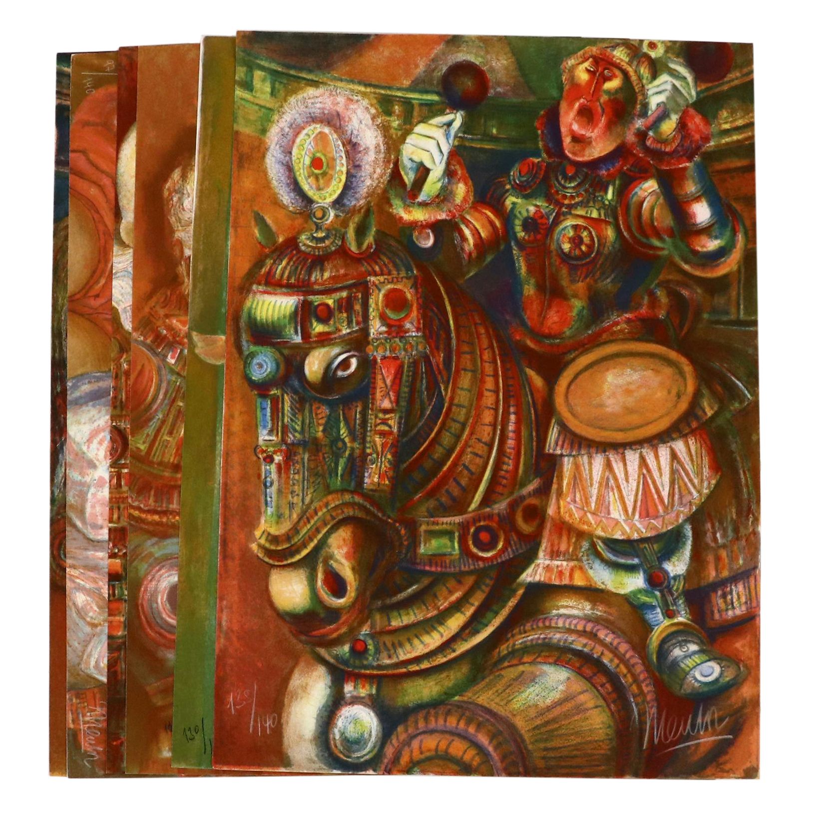 Blasco Mentor Lithographs "Timbalier" and More