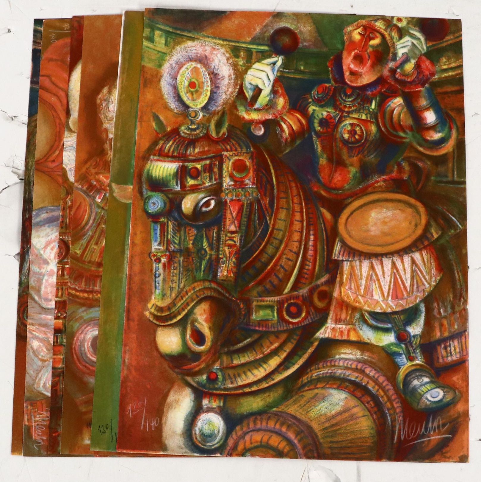 Blasco Mentor Lithographs "Timbalier" and More