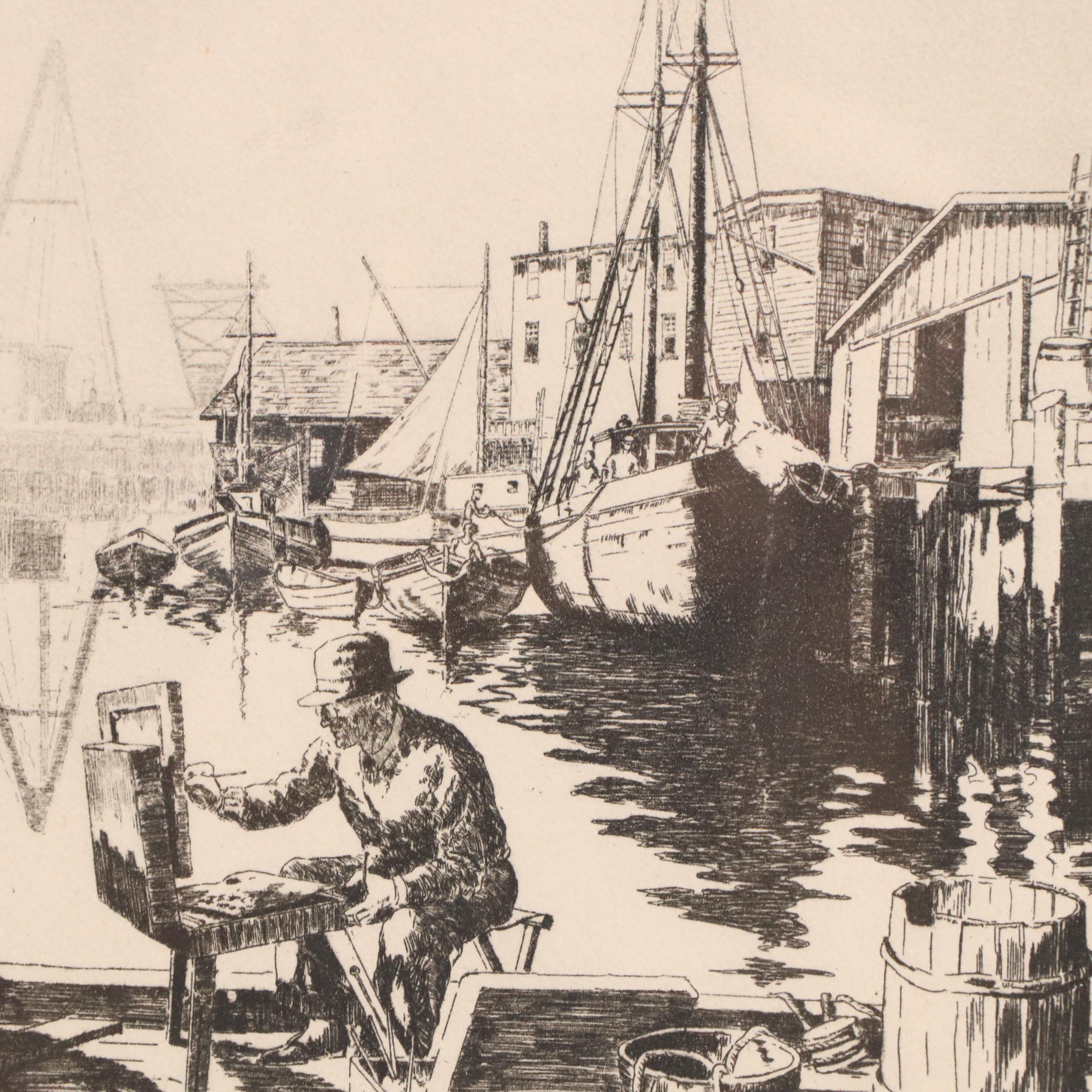 Rotogravure After Lionel Barrymore "Purdy's Basin"