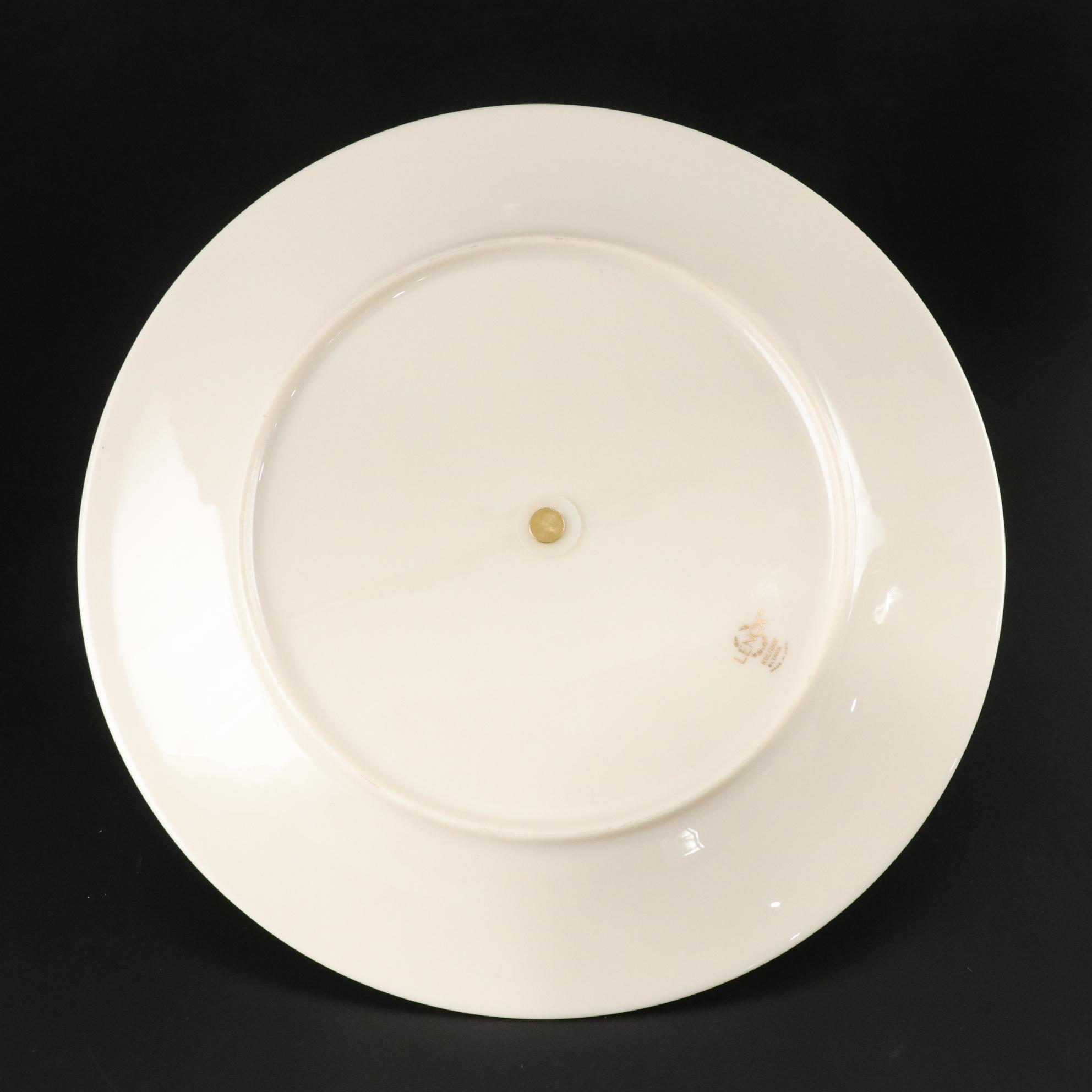 Lenox "Holiday" Tidbit Tray and Dinnerware Including "Dimension Collection"