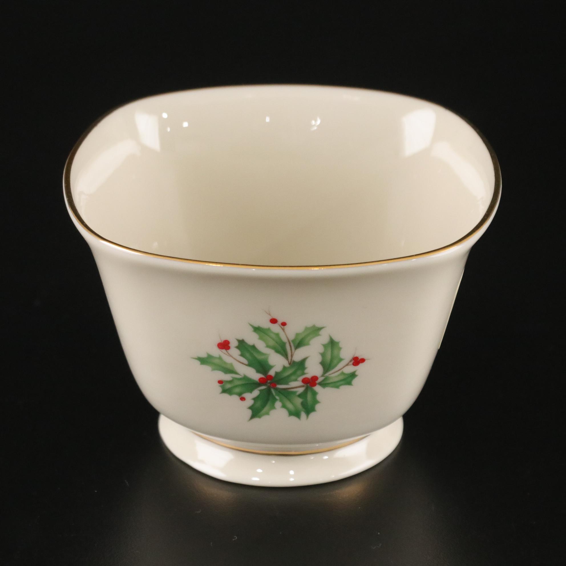 Lenox "Holiday" Tidbit Tray and Dinnerware Including "Dimension Collection"