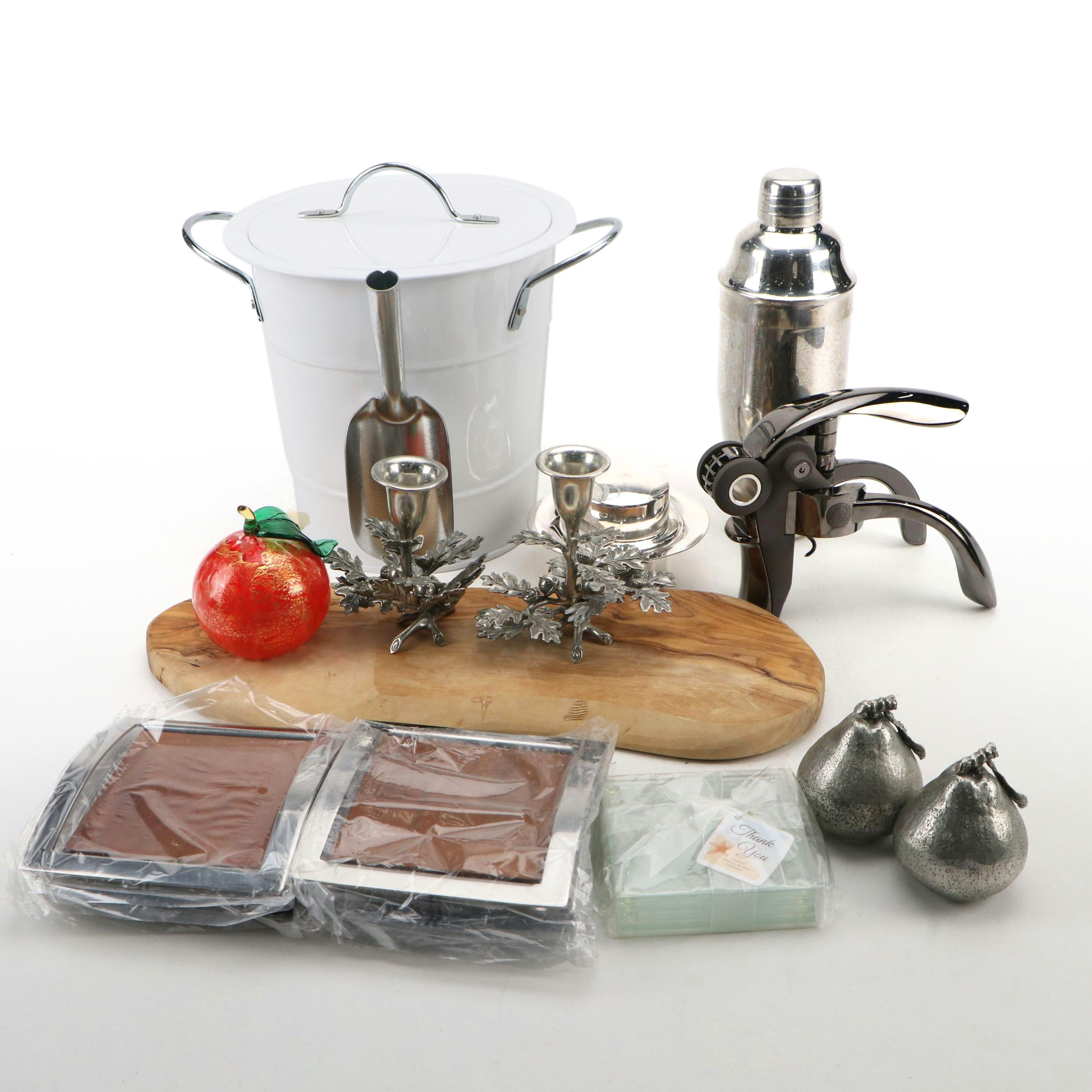 Peugeot Wine Bottle Opener with Other Bar Tools and Accessories