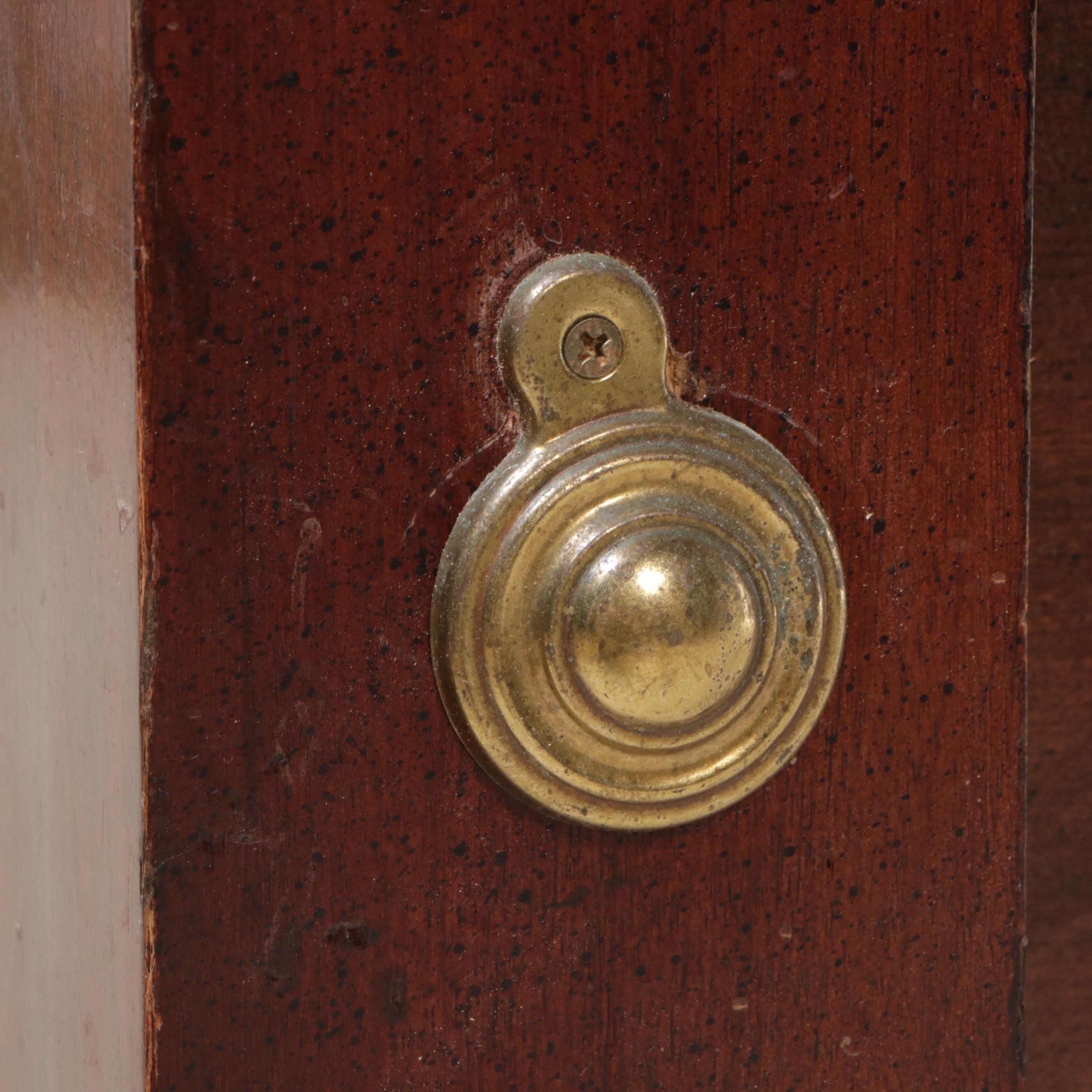 Kincaid Federal Style Mahogany King Size Four-Poster Bed Frame