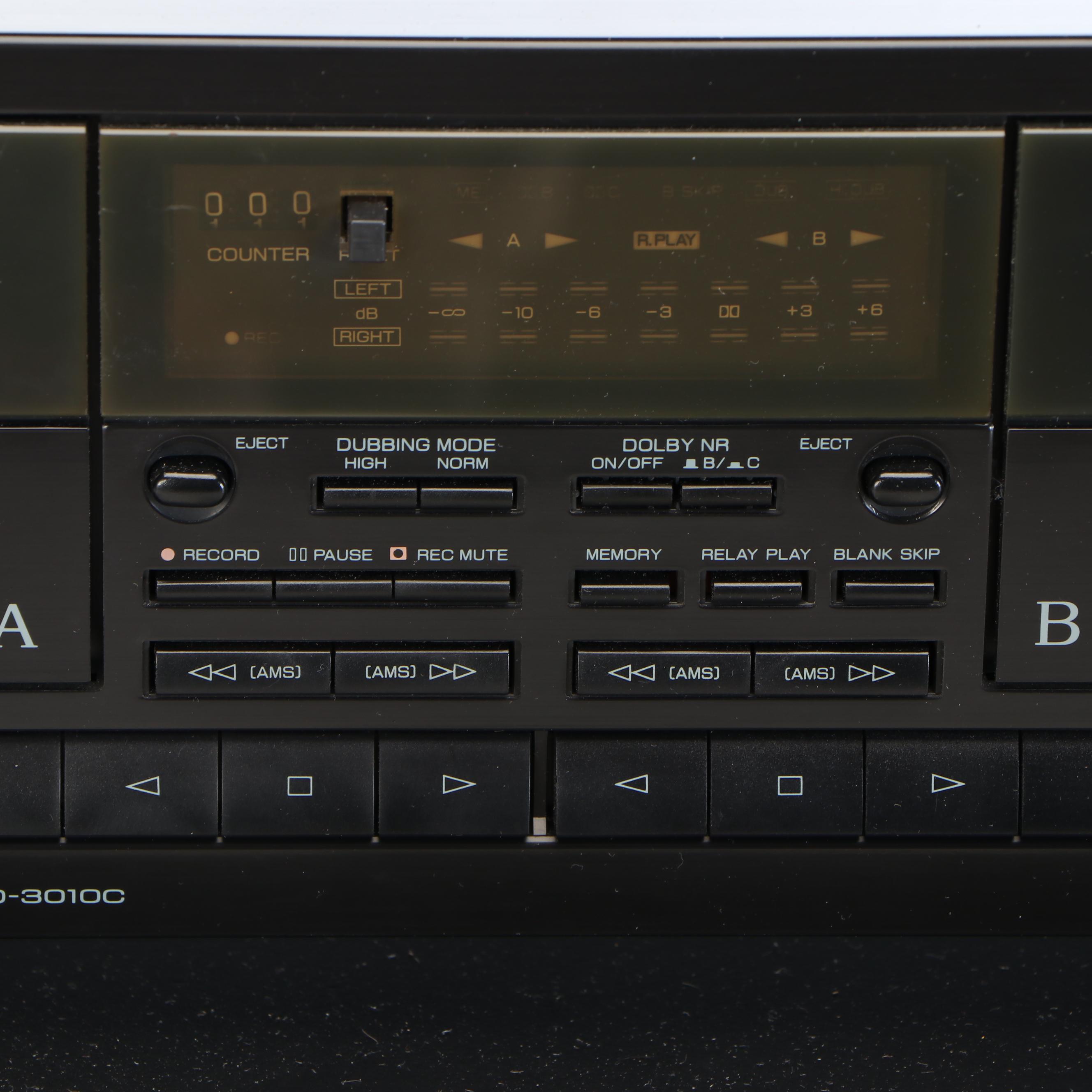 Sherwood Digi-Line II Double Cassette Deck, Multi CD Player, and Stereo Receiver