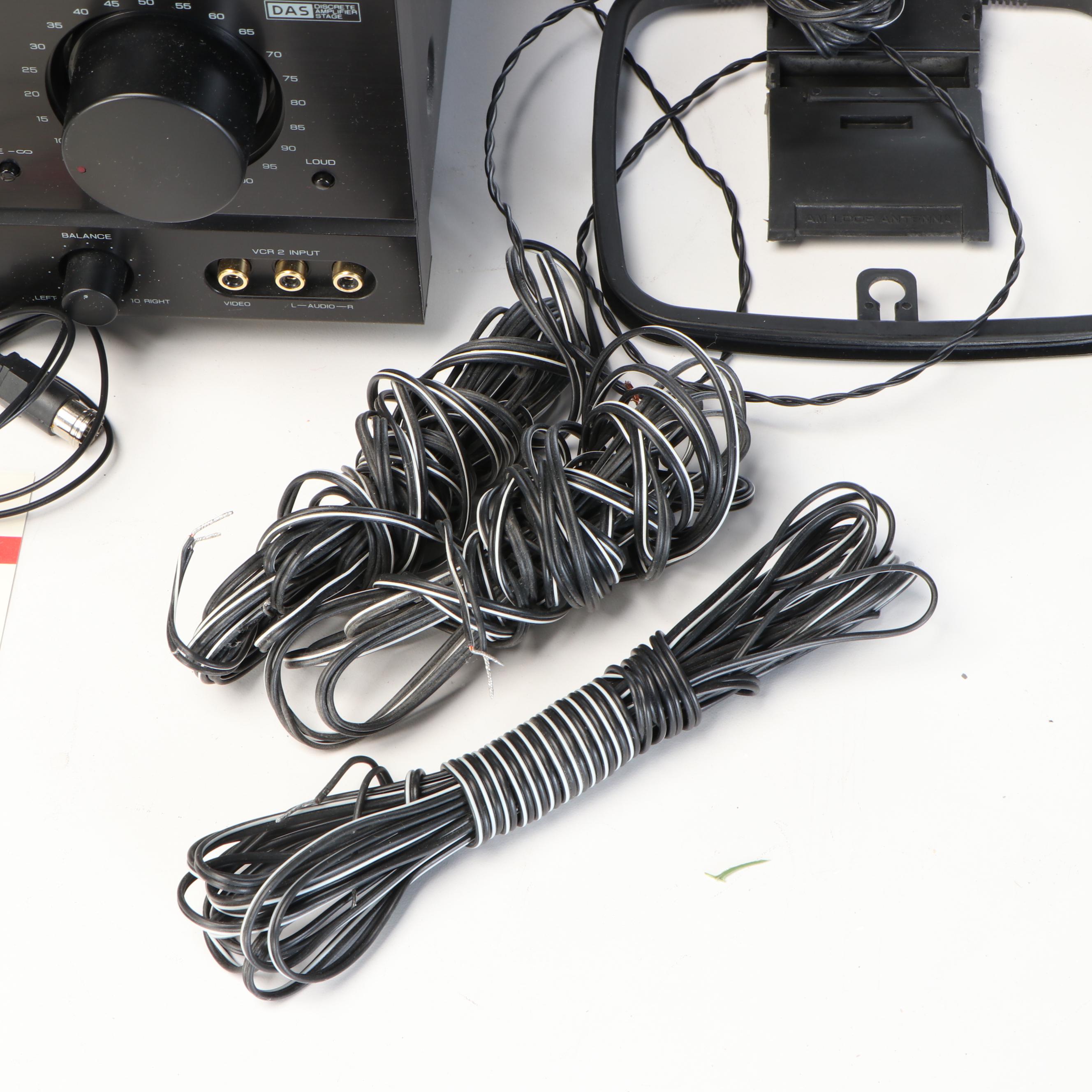 Sherwood Digi-Line II Double Cassette Deck, Multi CD Player, and Stereo Receiver