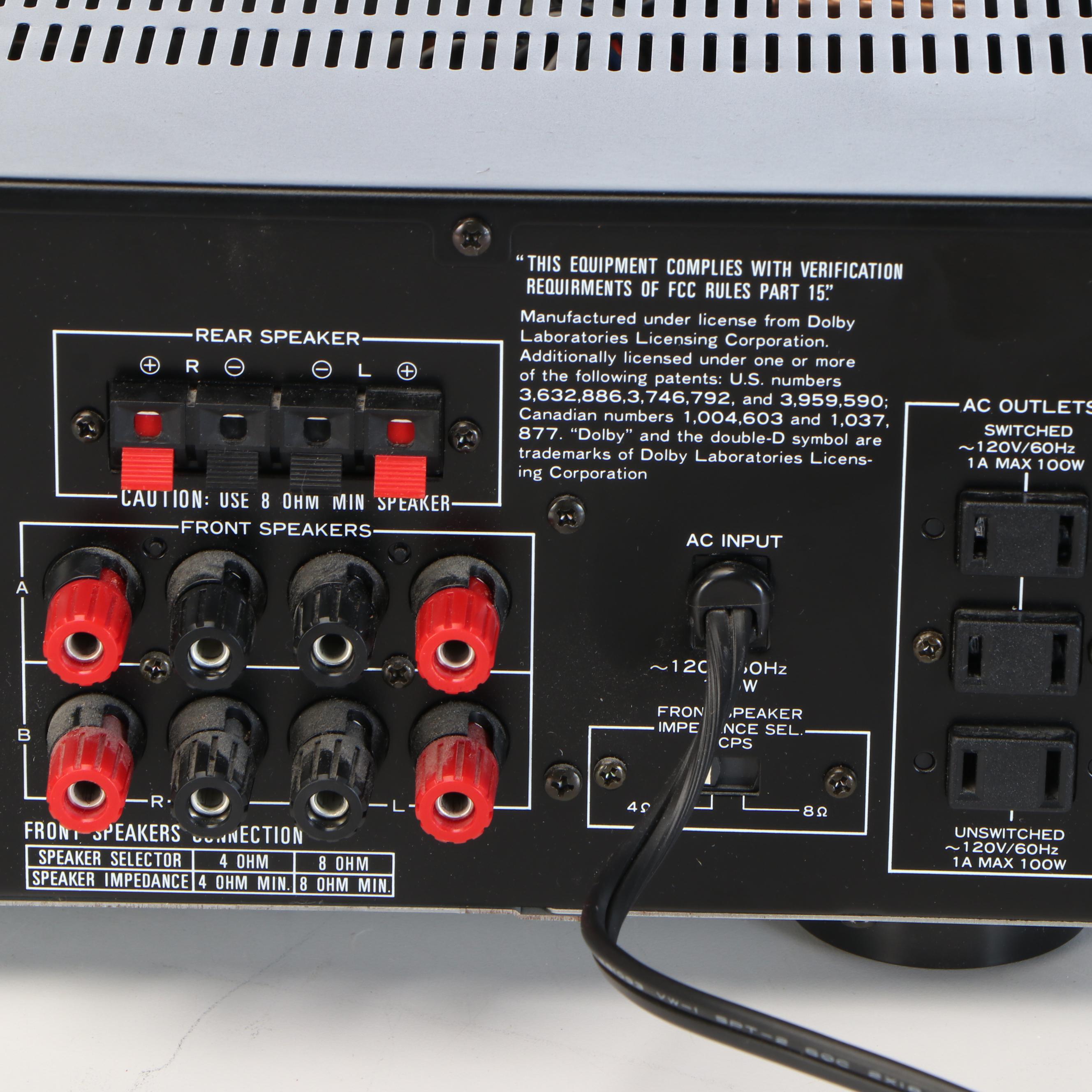 Sherwood Digi-Line II Double Cassette Deck, Multi CD Player, and Stereo Receiver