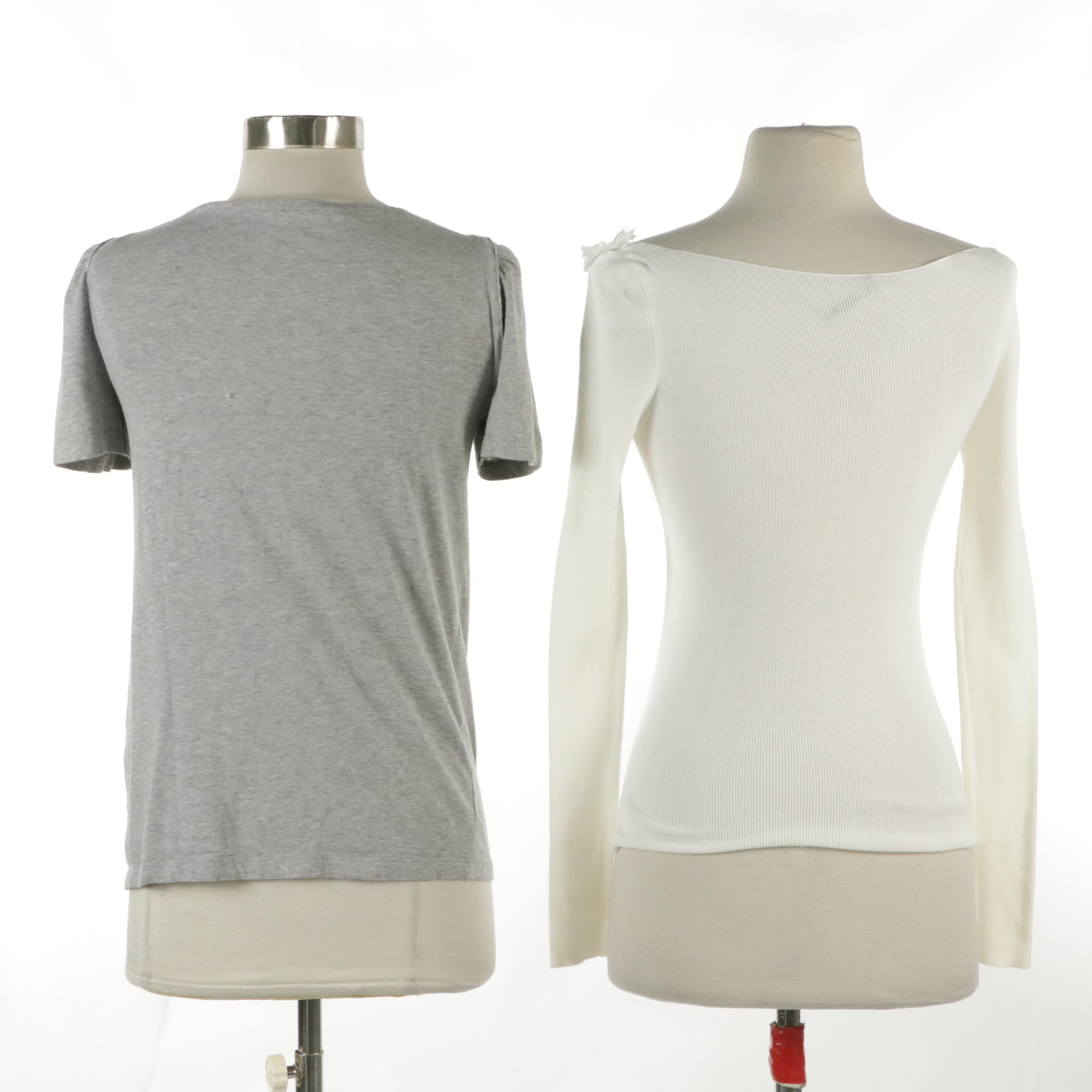 Prada Knit Top and Short Sleeve Top