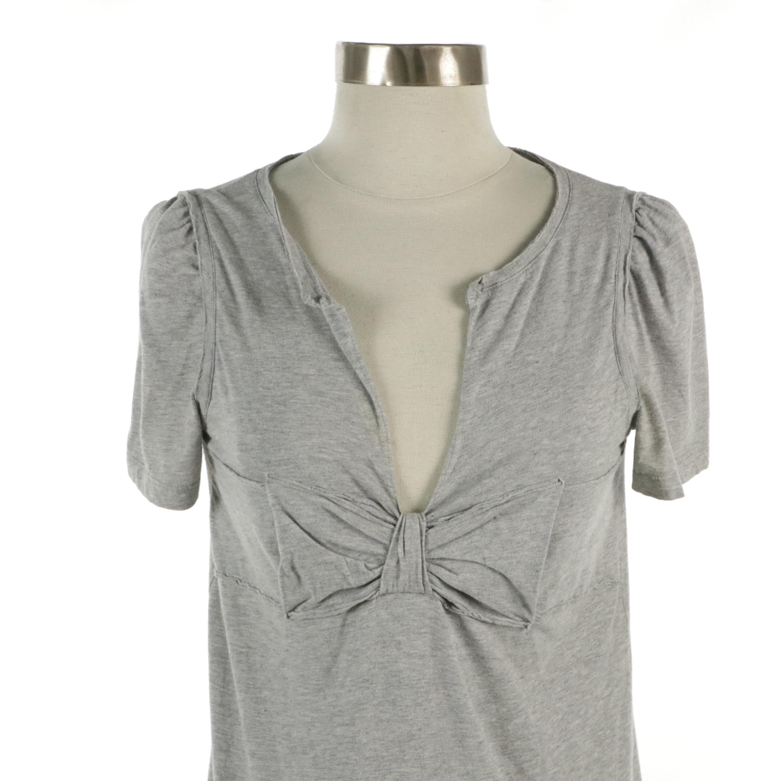 Prada Knit Top and Short Sleeve Top