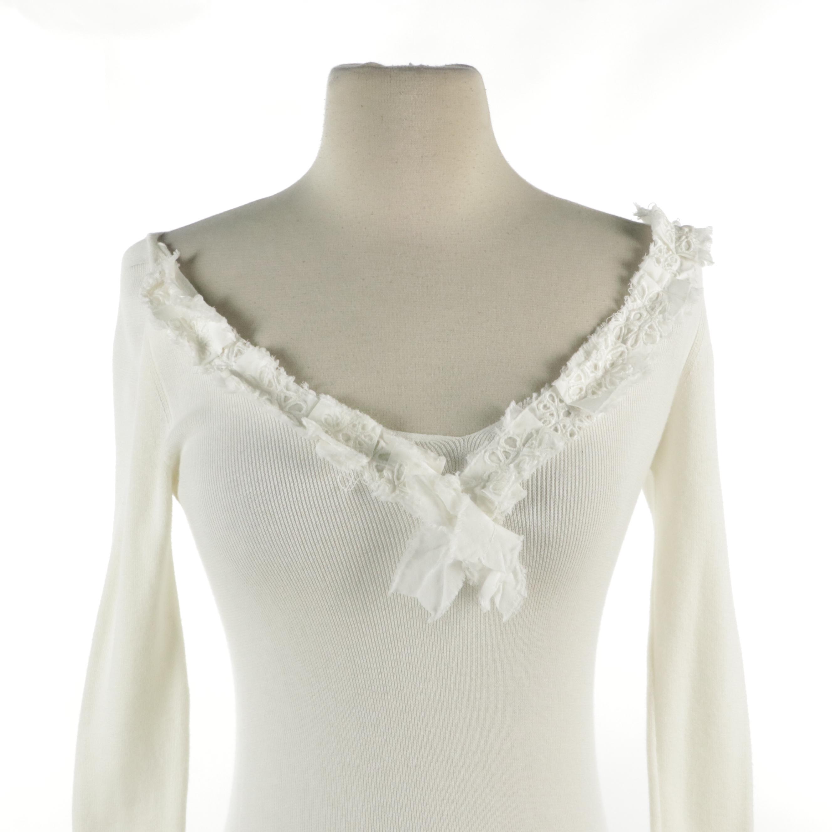 Prada Knit Top and Short Sleeve Top