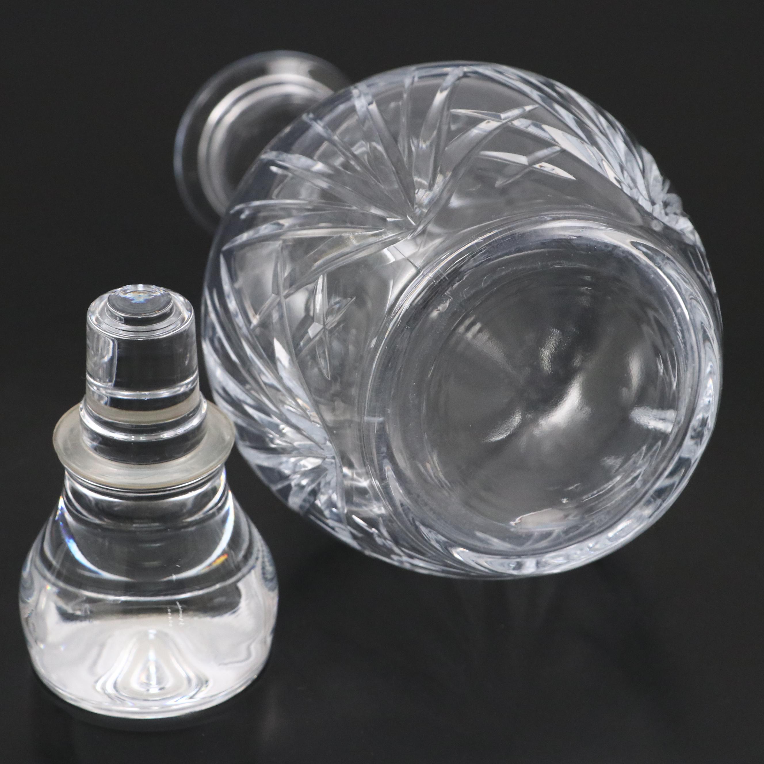 CALP "Preludio" Crystal Decanter, Wine Glasses and Water Goblets