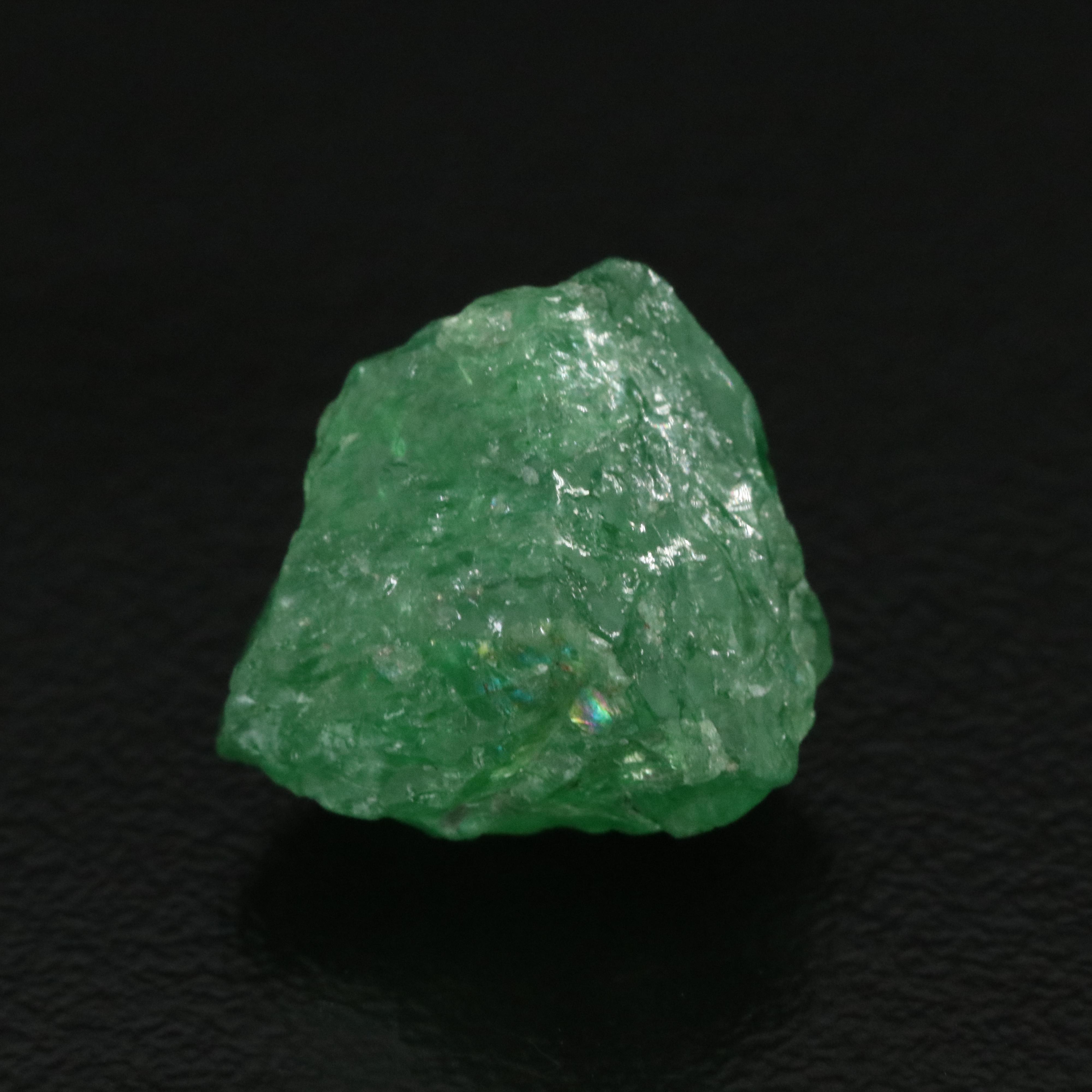 Loose 12.07 CT Rough Tsavorite
