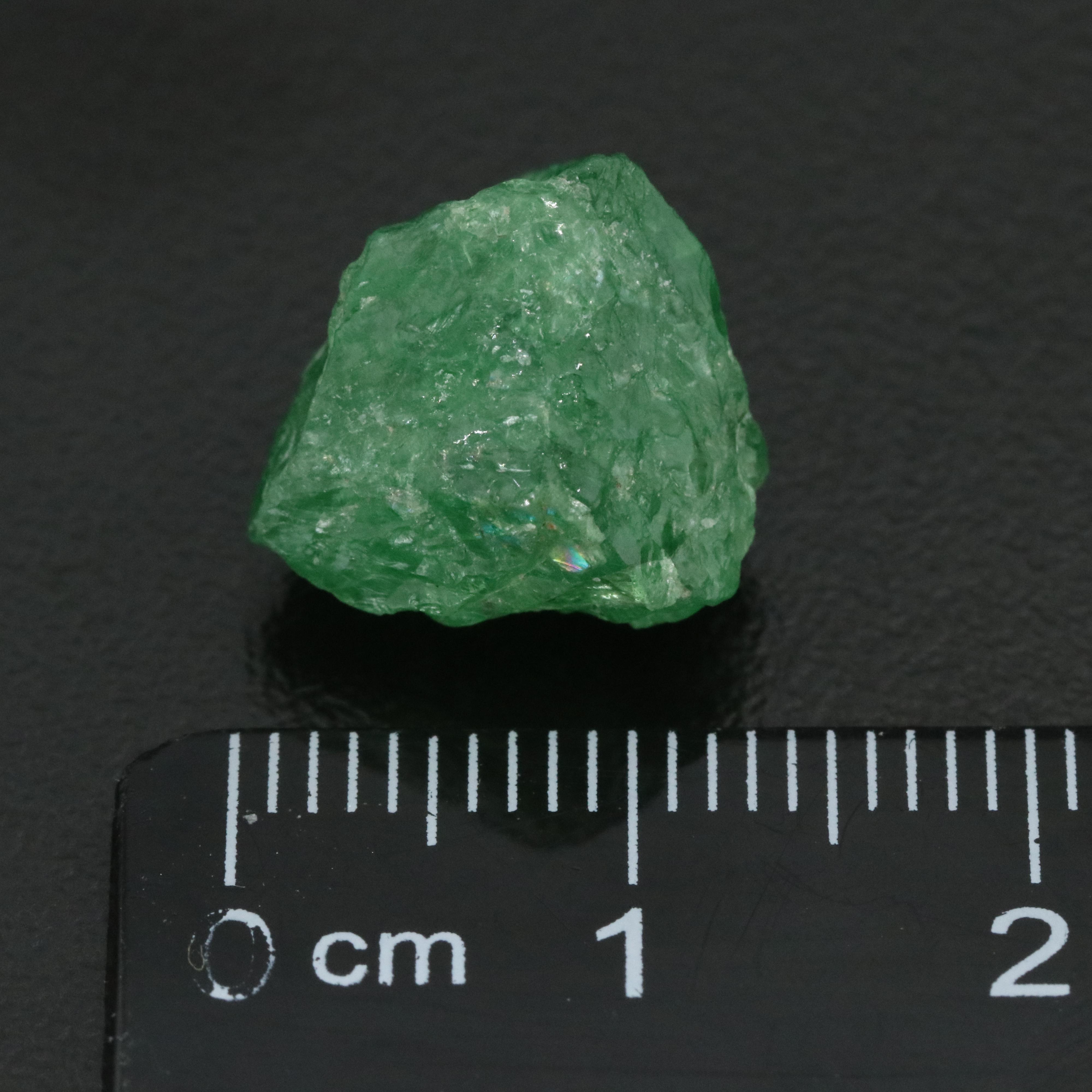 Loose 12.07 CT Rough Tsavorite