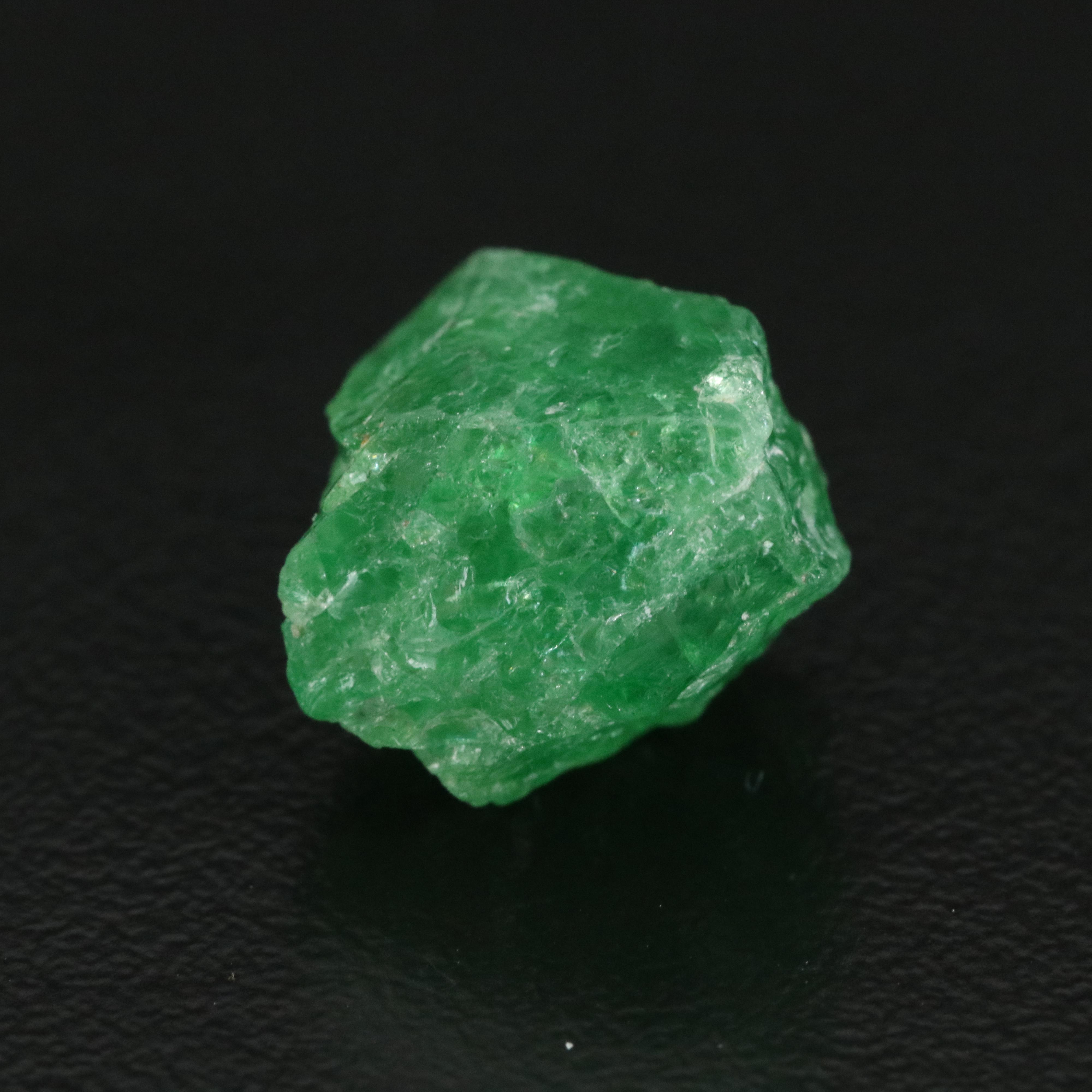 Loose 12.07 CT Rough Tsavorite