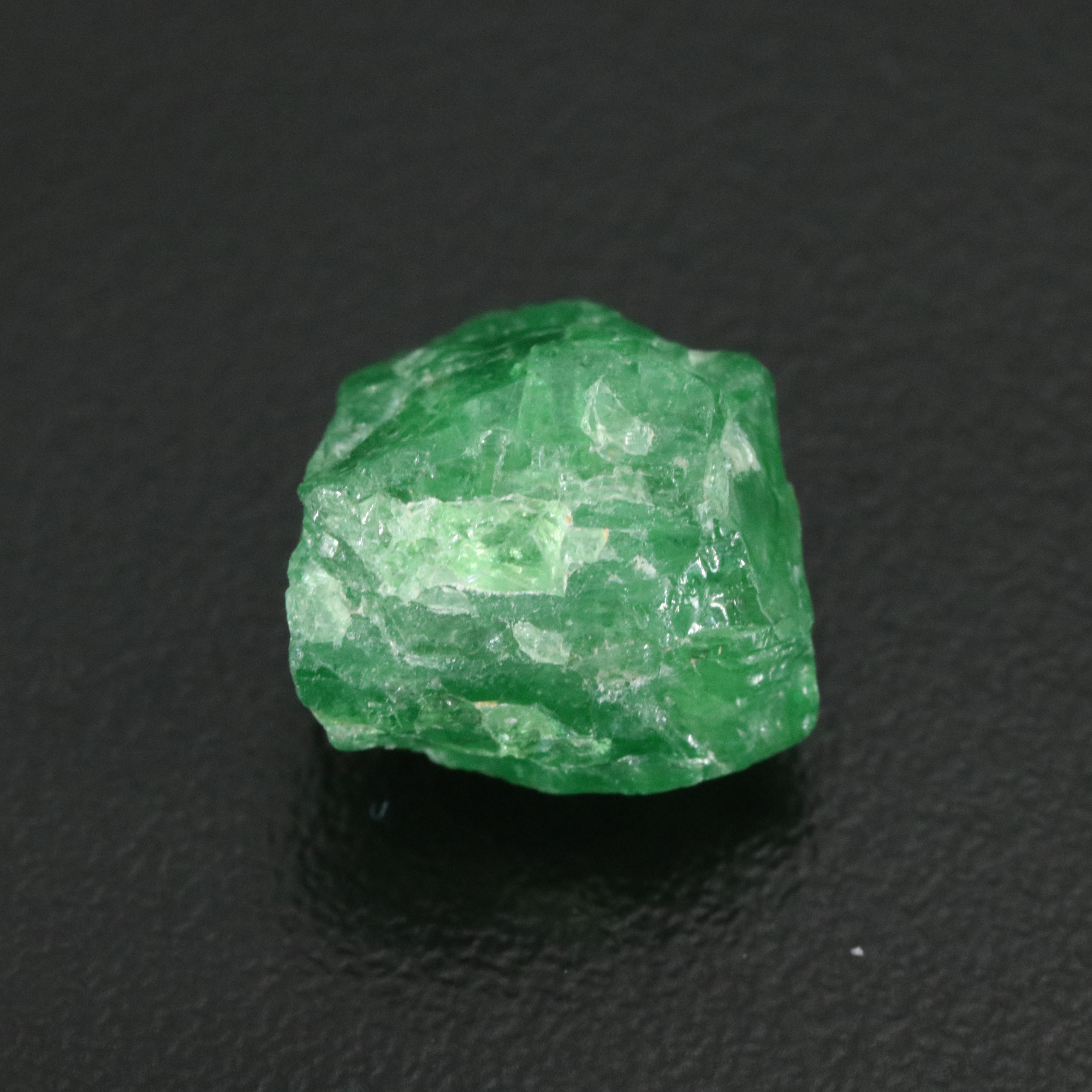 Loose 12.07 CT Rough Tsavorite