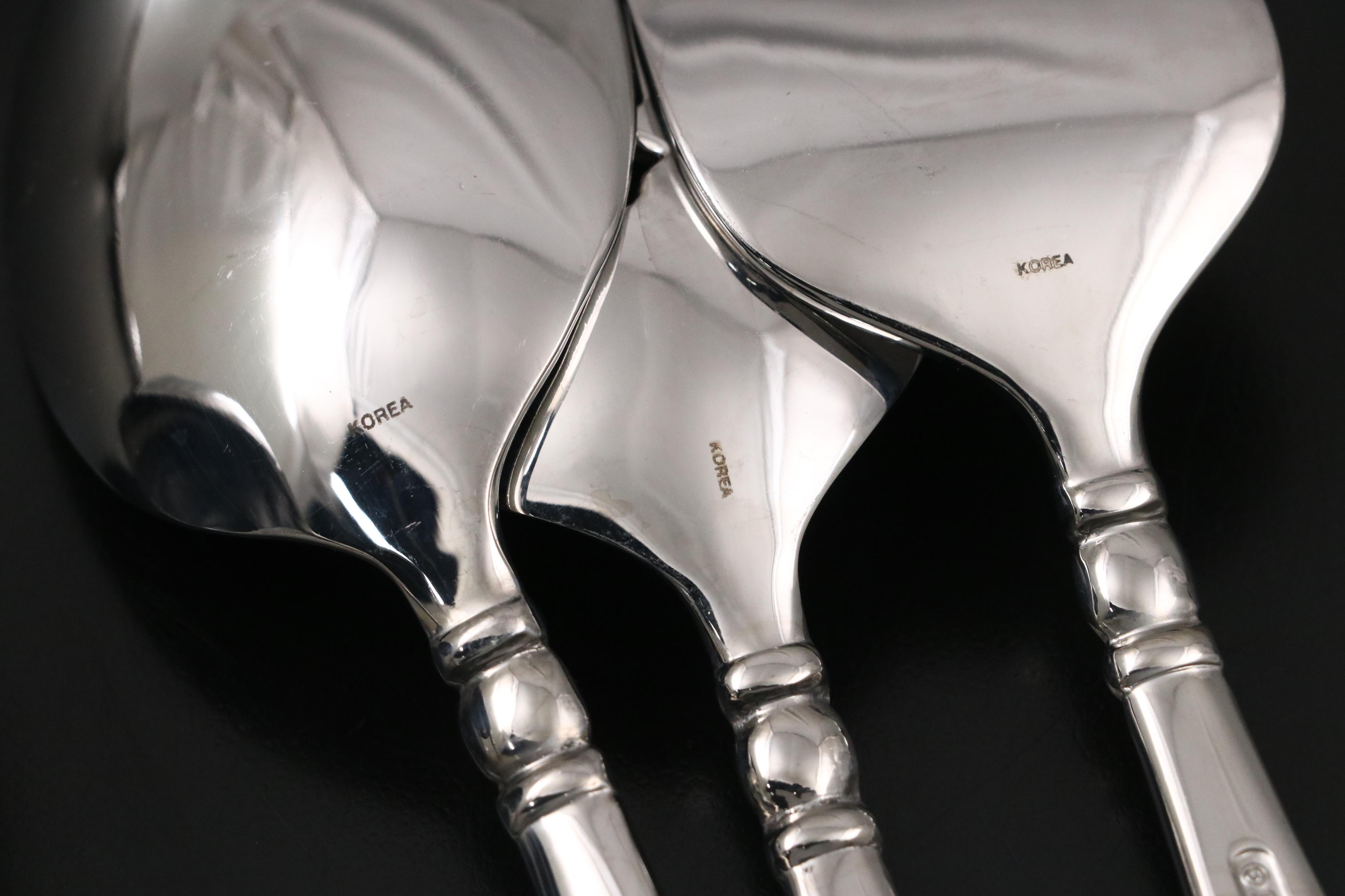 Lenox "Pearl Platinum" Stainless Steel Flatware