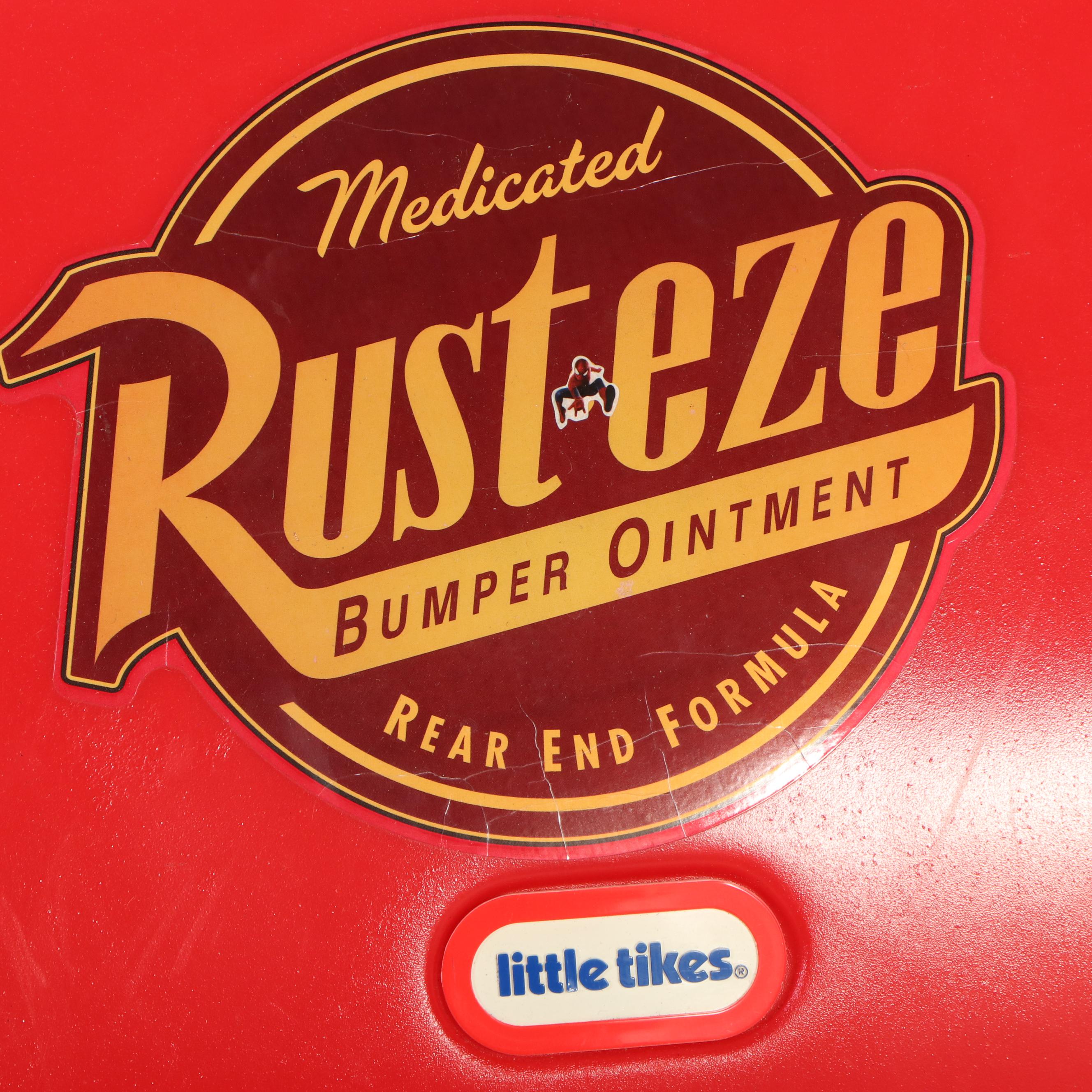 Little Tikes Rust-eze "Lightning McQueen" Plastic Race Car Twin Bed