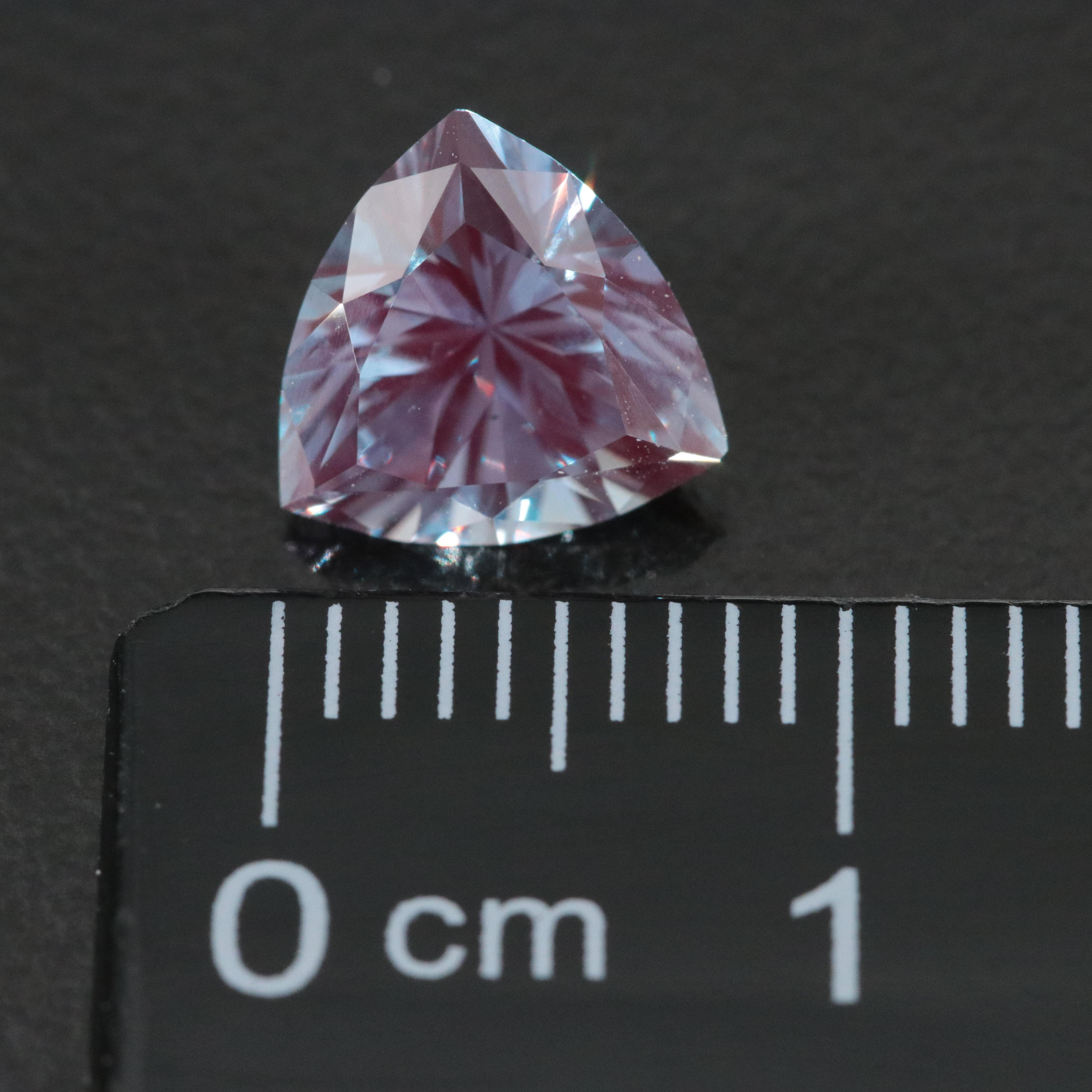 Loose 1.77 CT Lab Grown Color Change Sapphire
