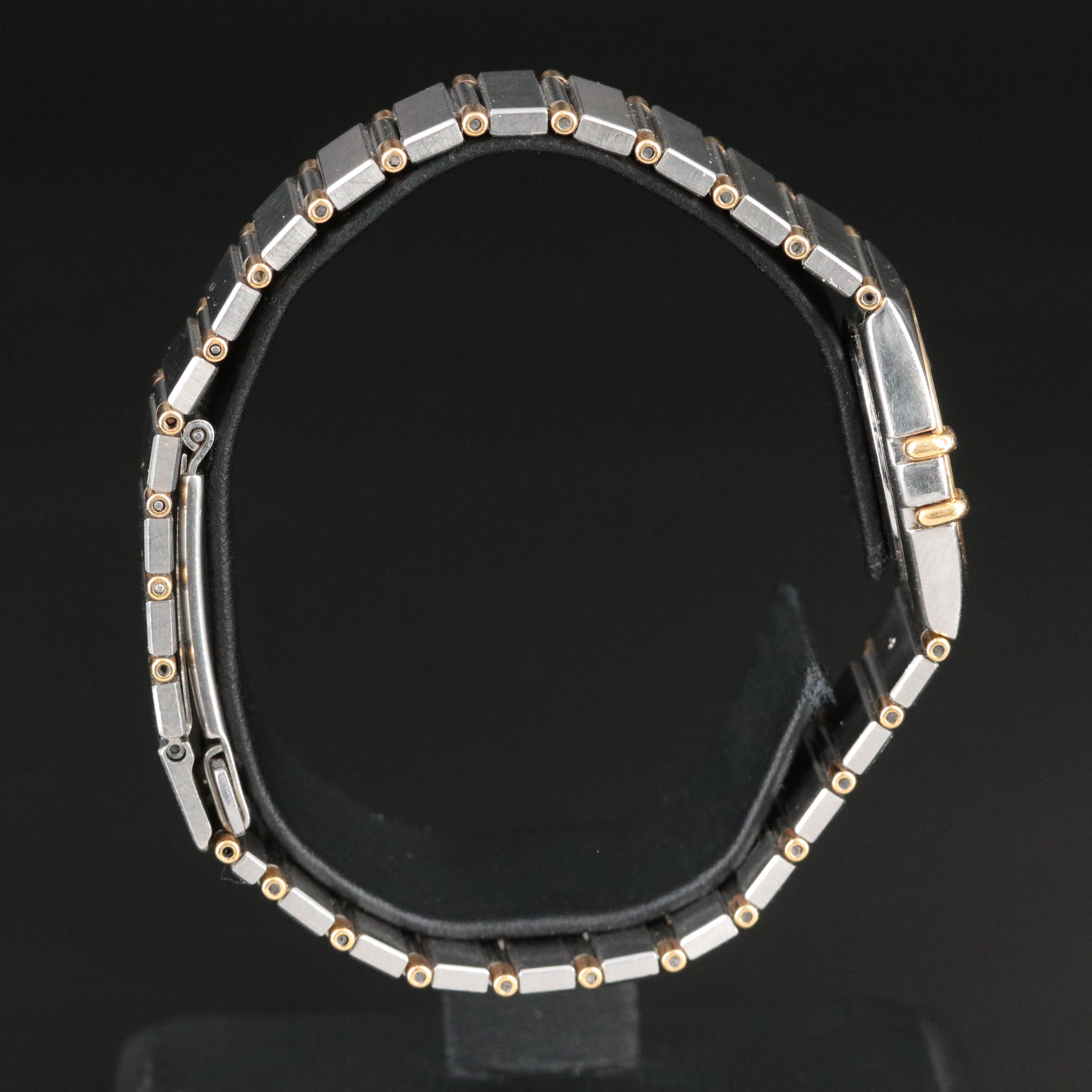 18K and Stainless Steel Omega Constellation Diamond Watch