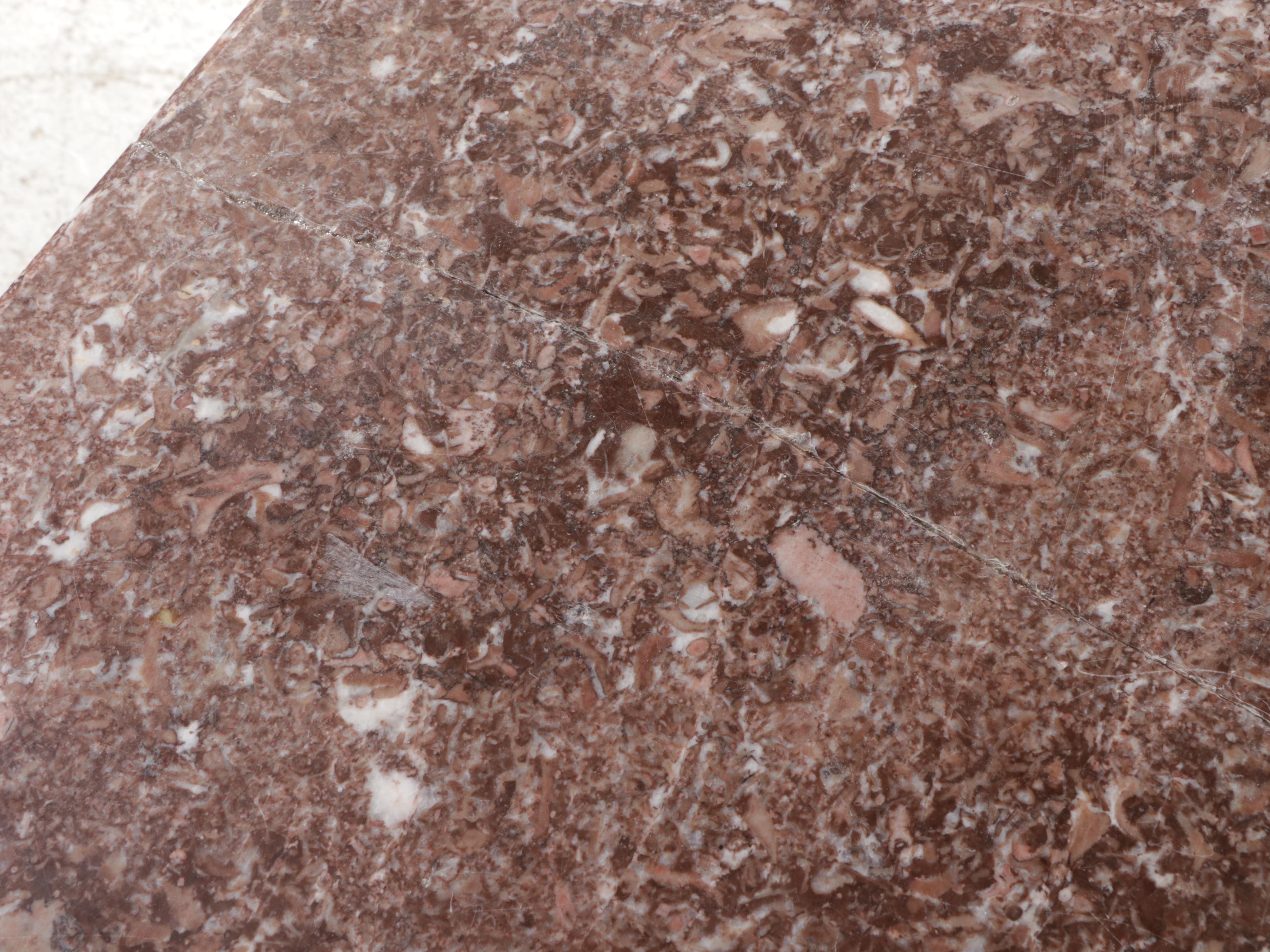 Victorian Marble Top Mahogany Dry Sink, Late 19th/Early 20th Century