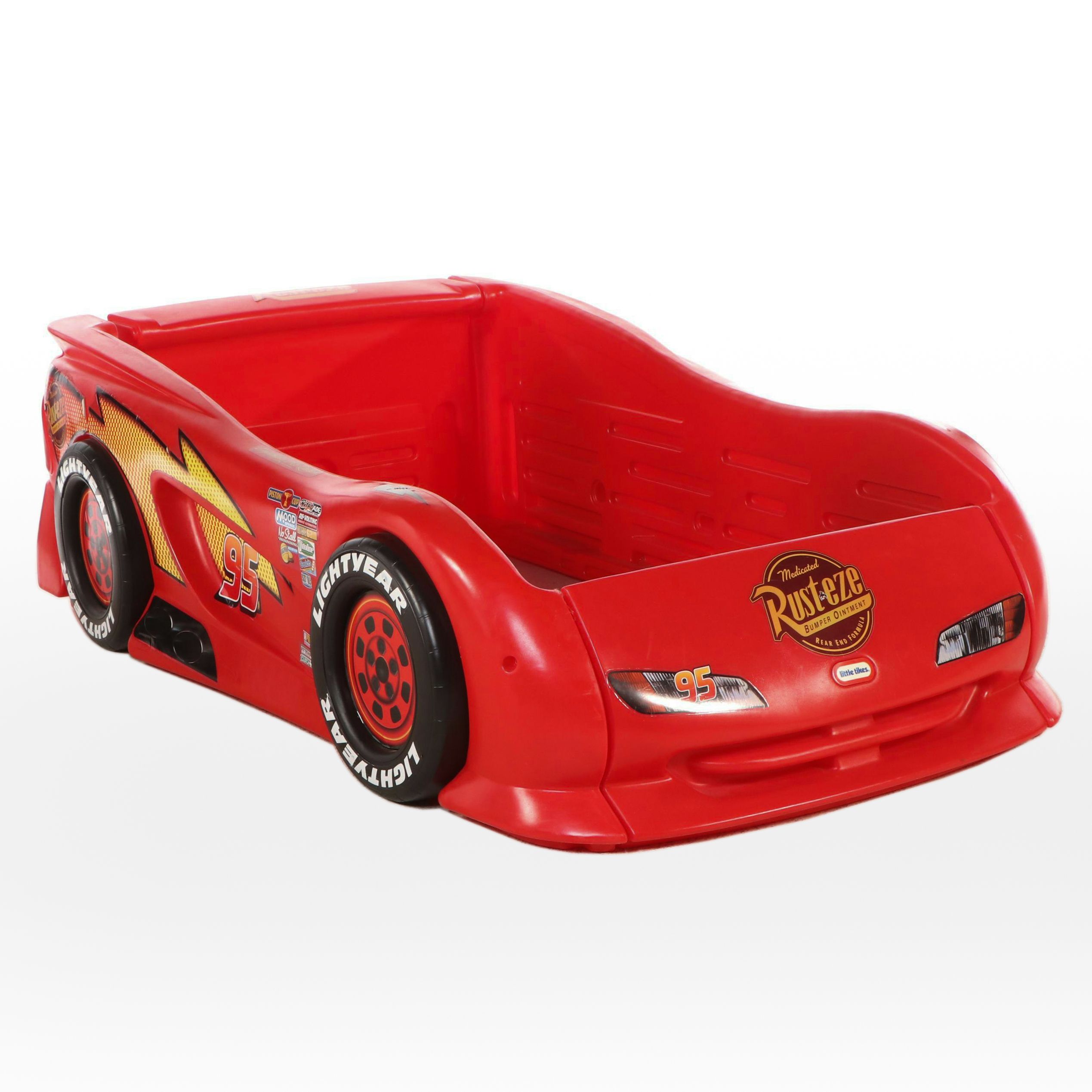 Little Tikes Rust-eze "Lightning McQueen" Plastic Race Car Twin Bed