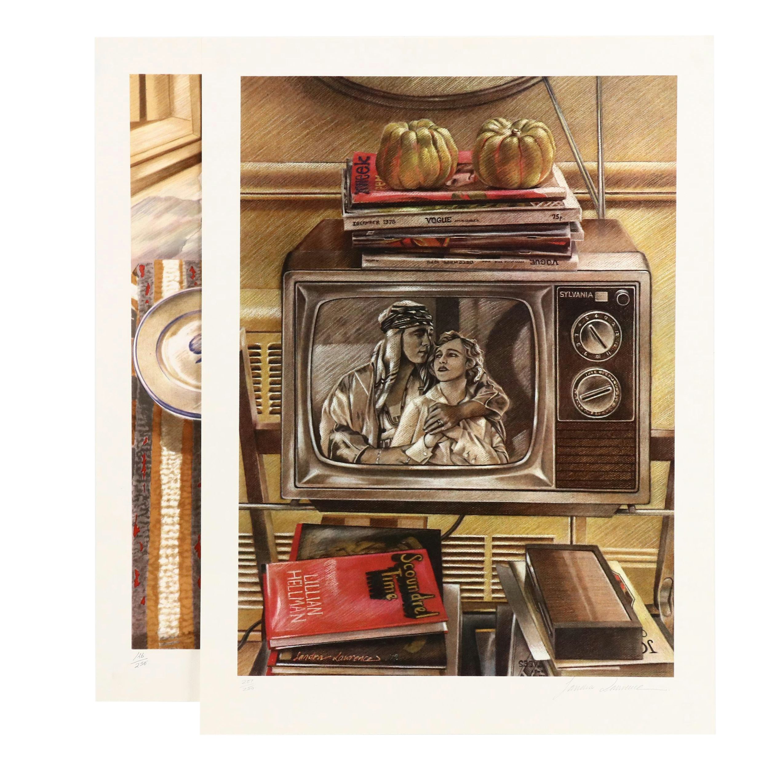 Sandra Lawrence Still Life Lithographs