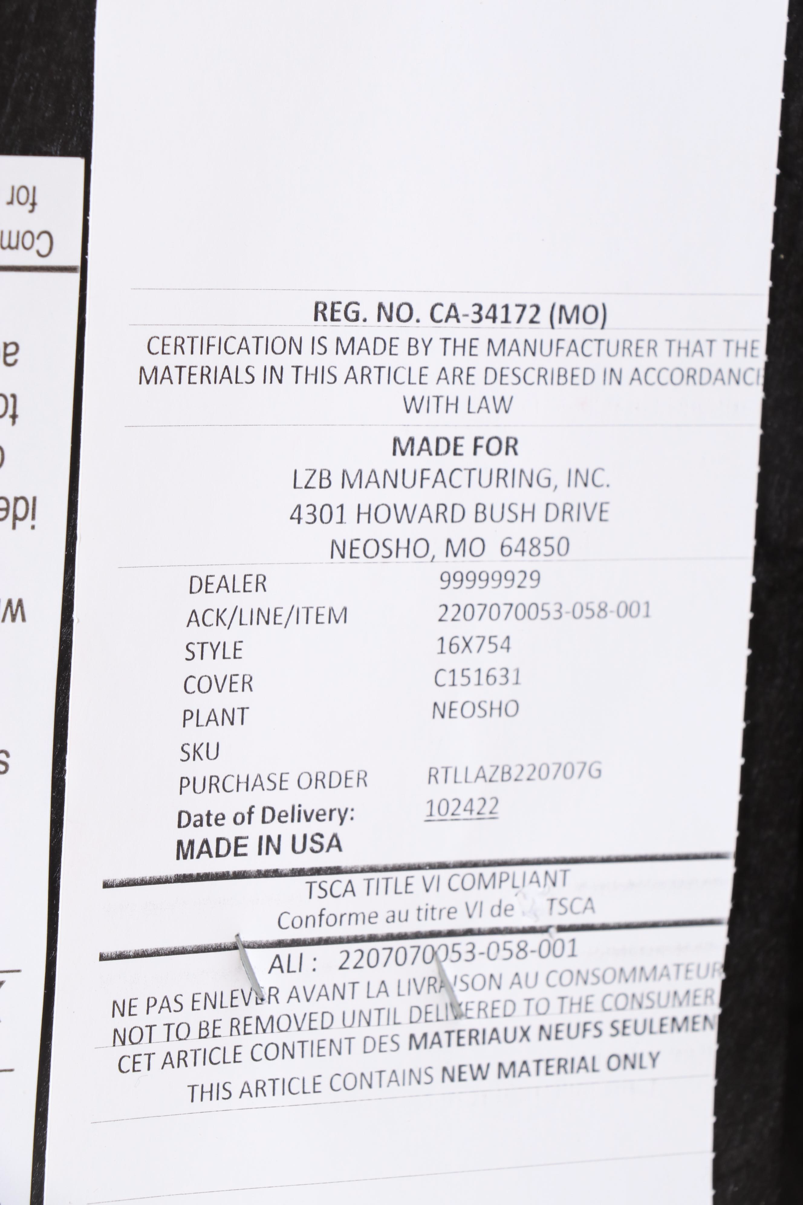 Electric Recliner Chair with Remote