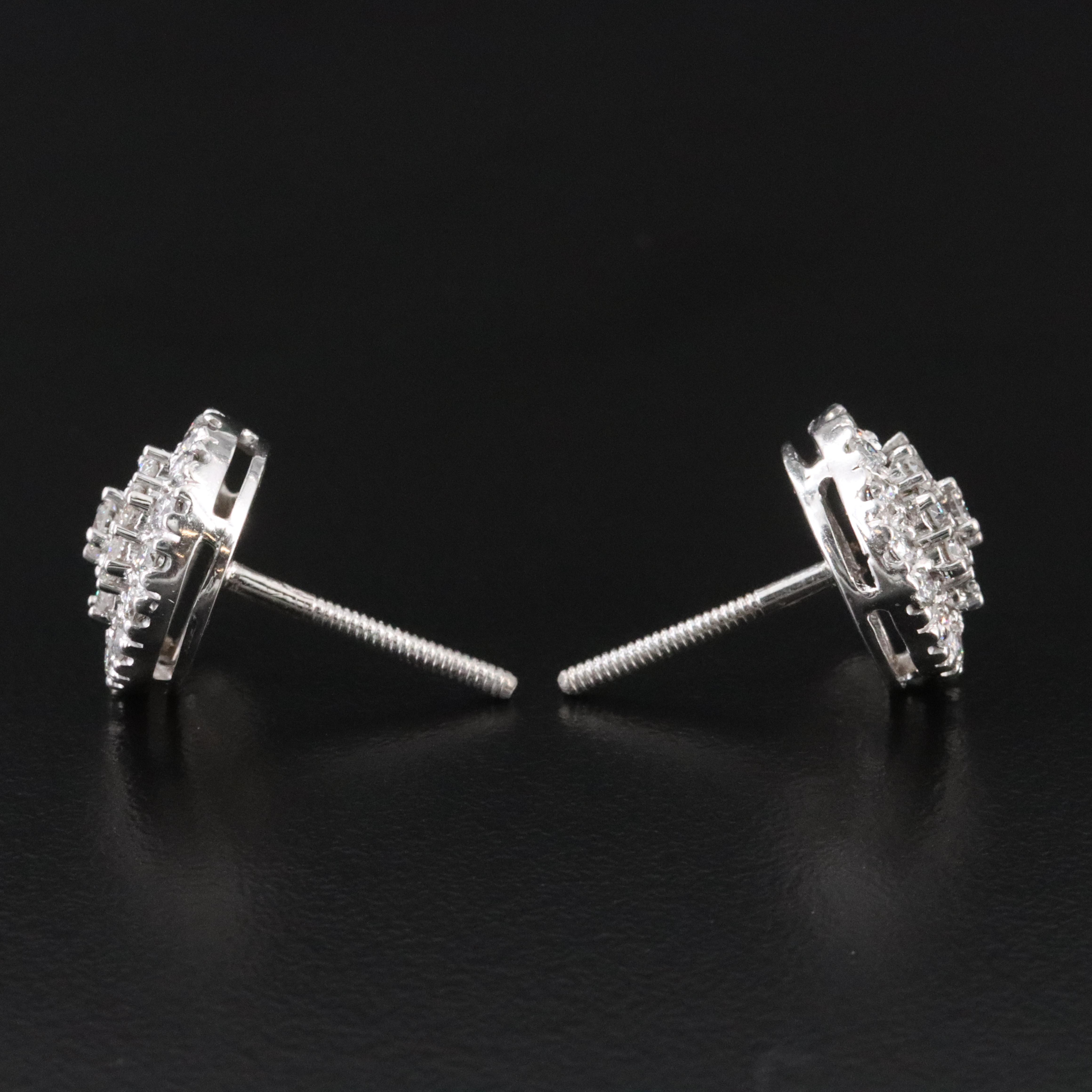 14K 1.46 CTW Diamond Earrings