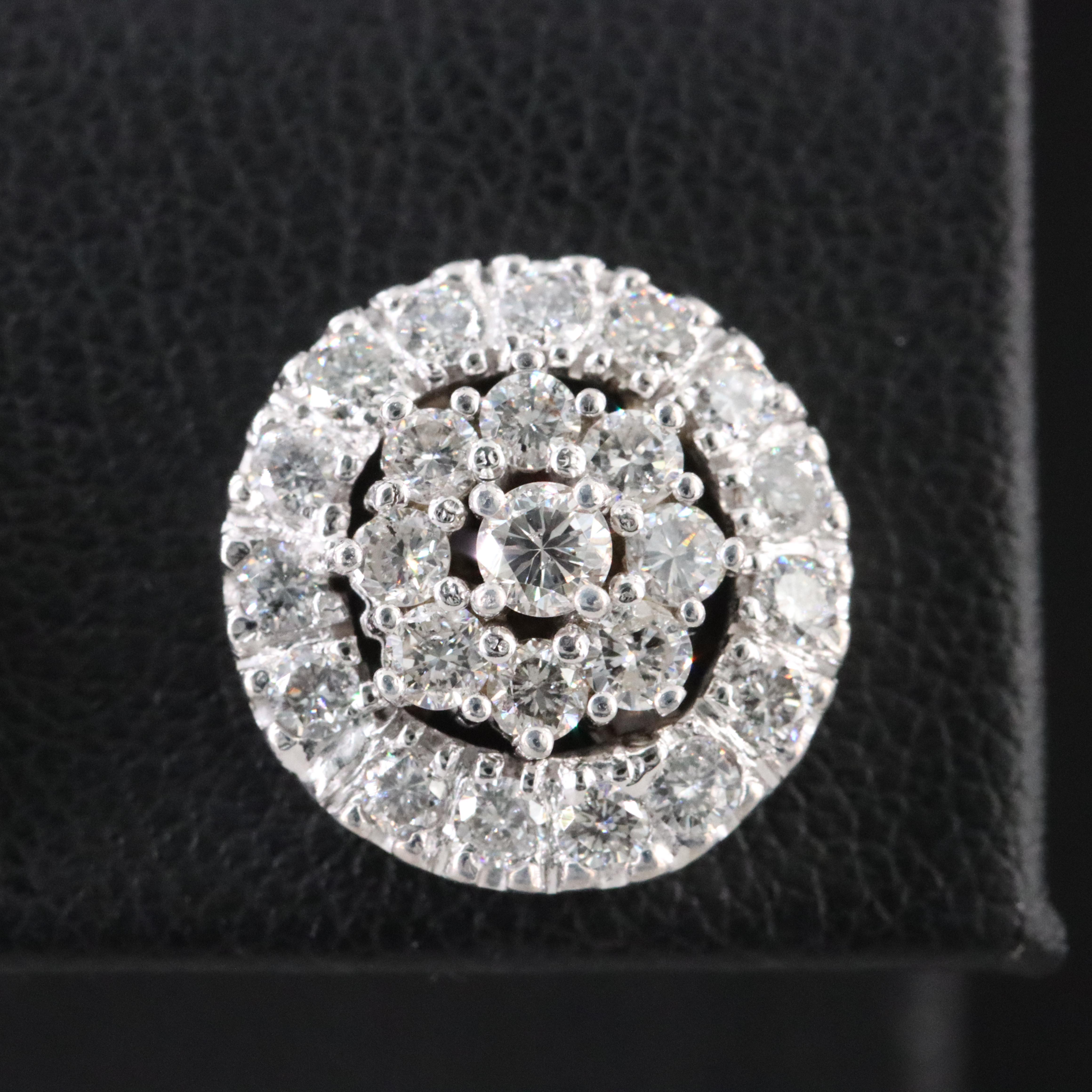 14K 1.46 CTW Diamond Earrings