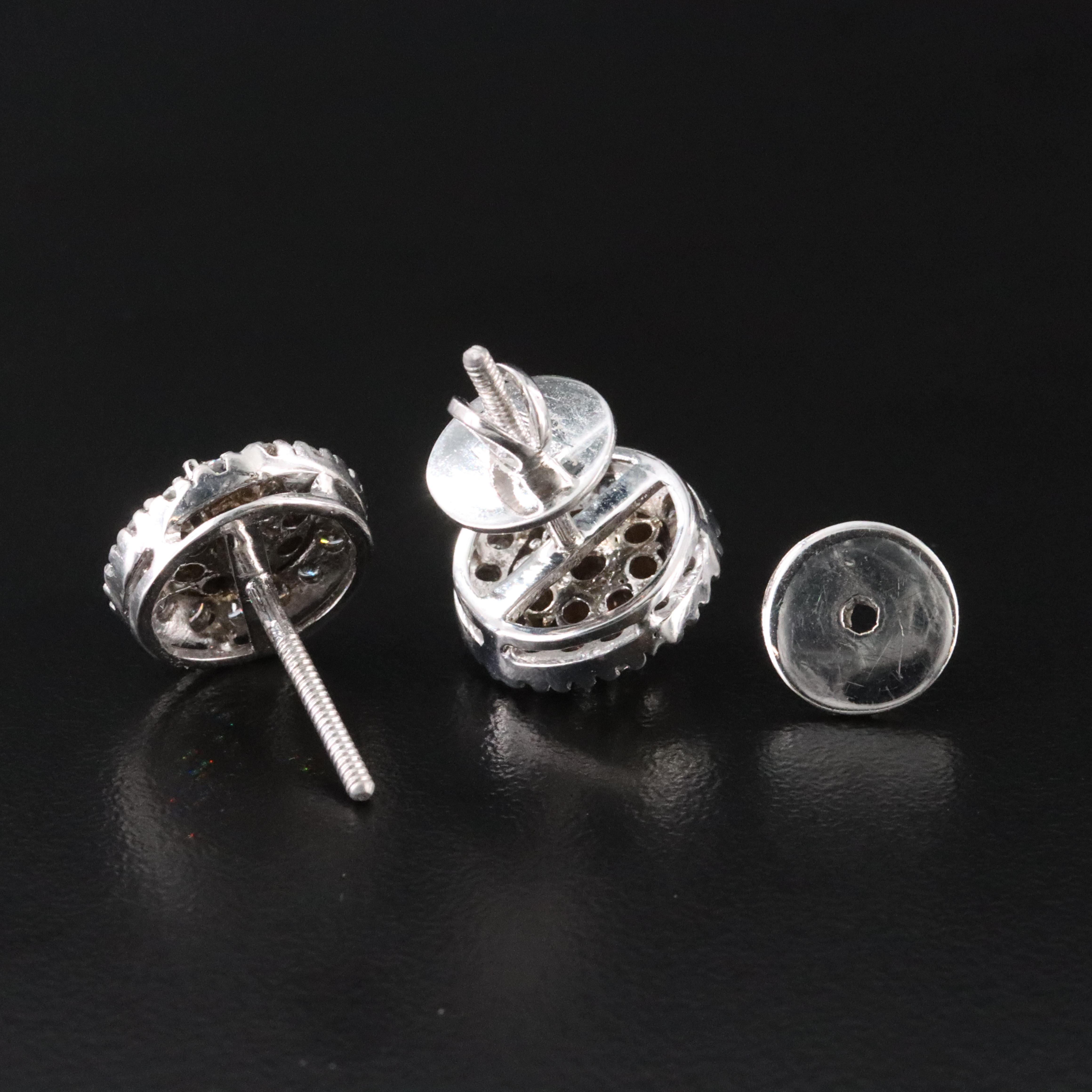 14K 1.46 CTW Diamond Earrings