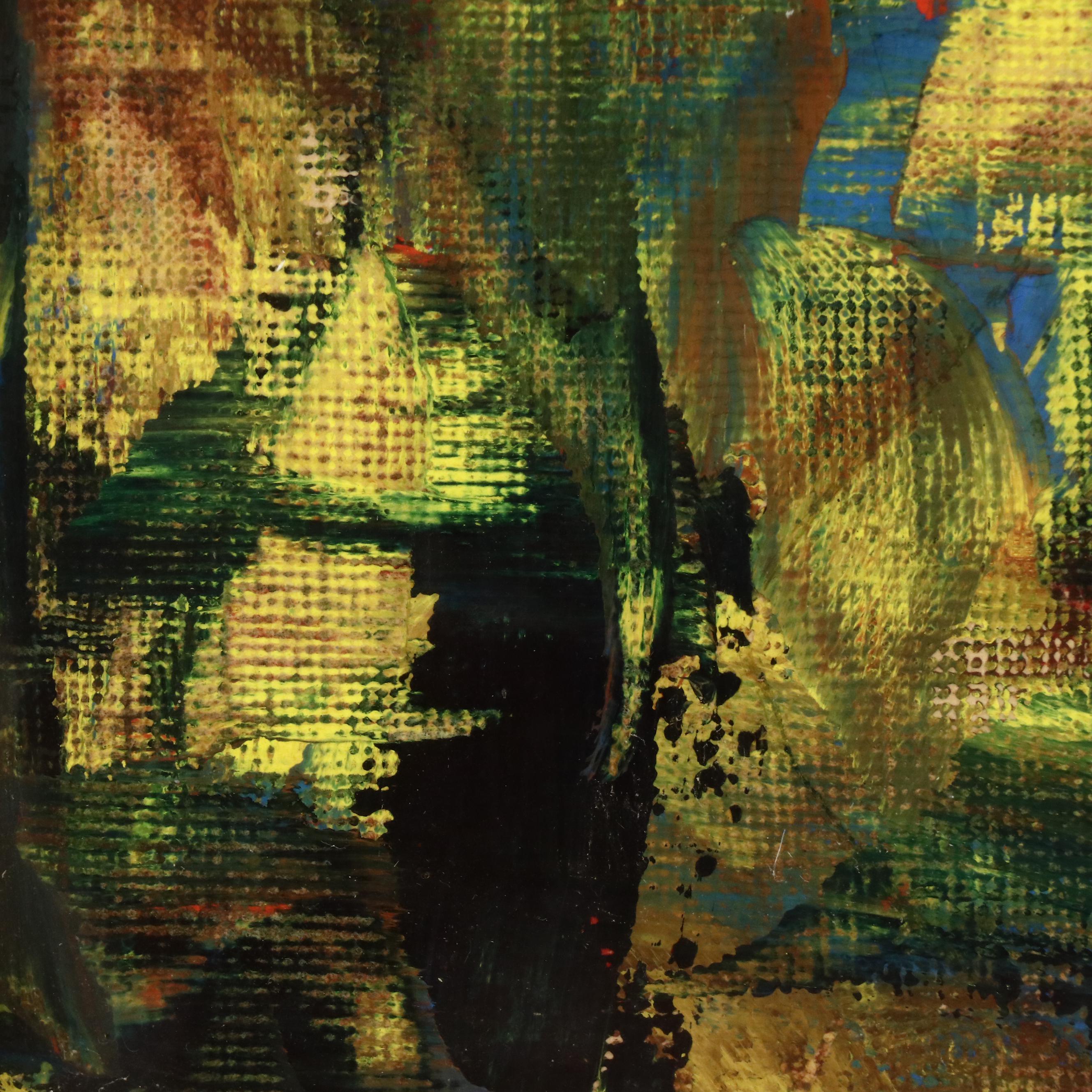 Abstract Expressionist Oil Painting, Mid–Late 20th Century