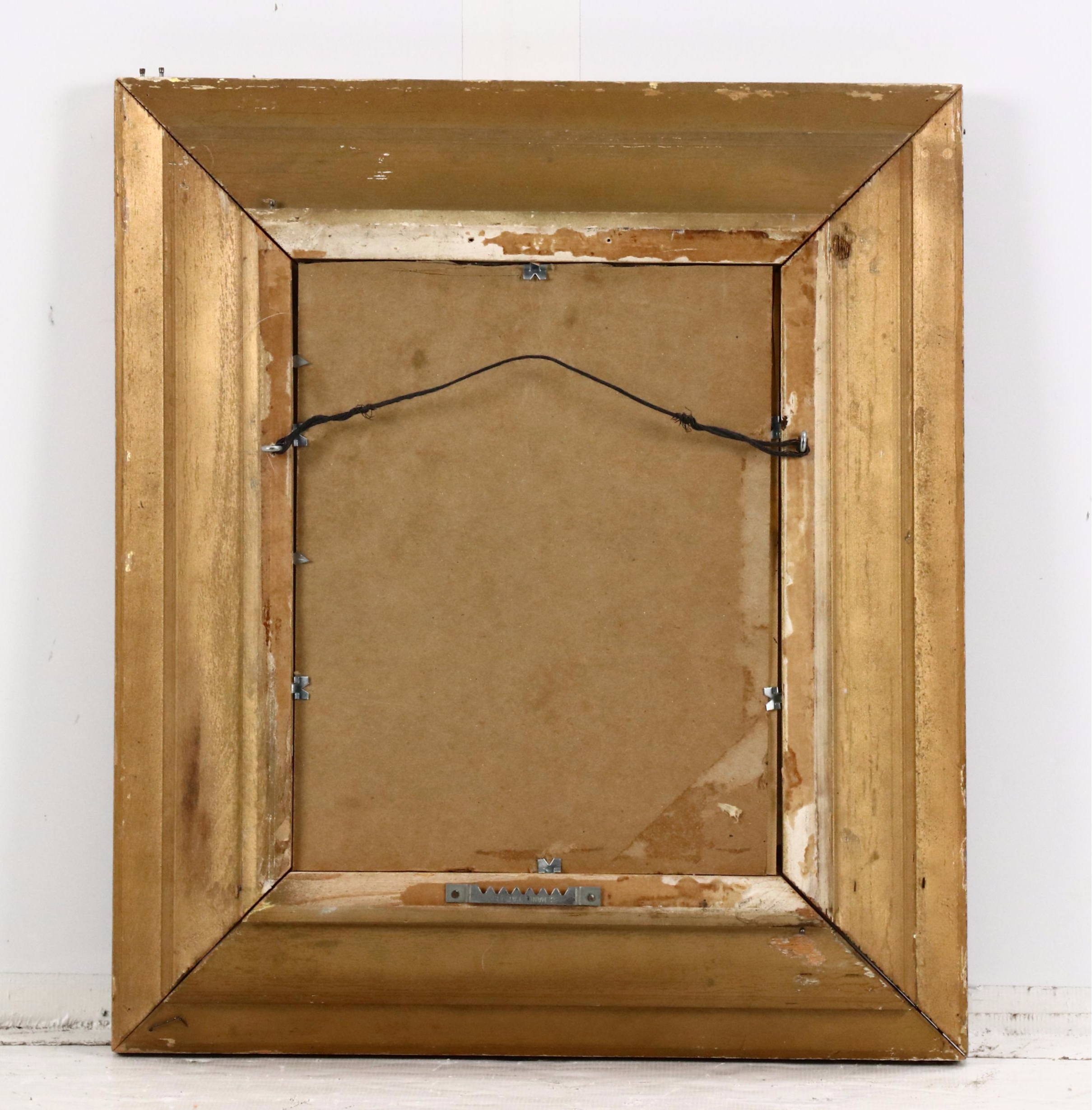 Abstract Expressionist Oil Painting, Mid–Late 20th Century