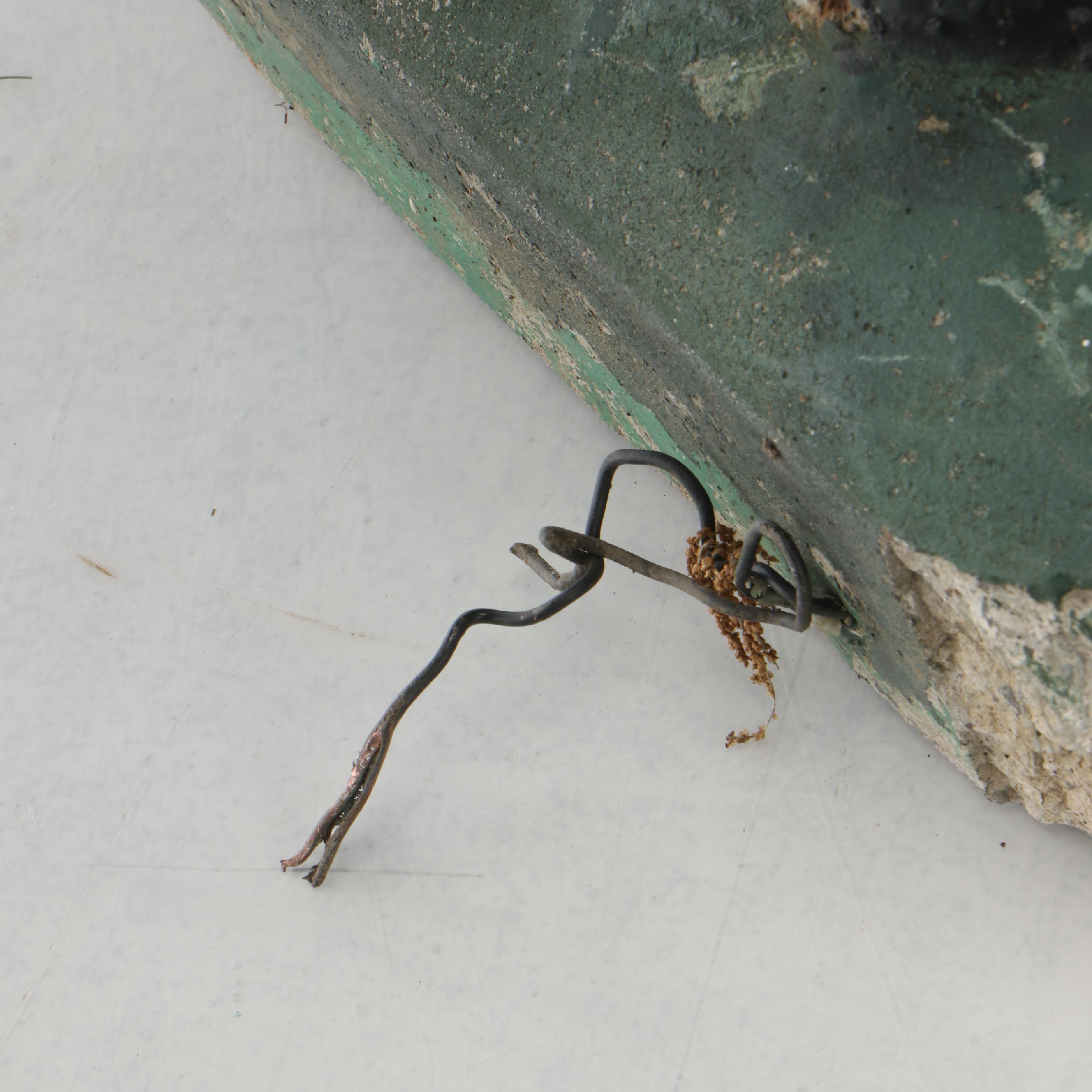 Painted Cast Concrete Lawn Jockey