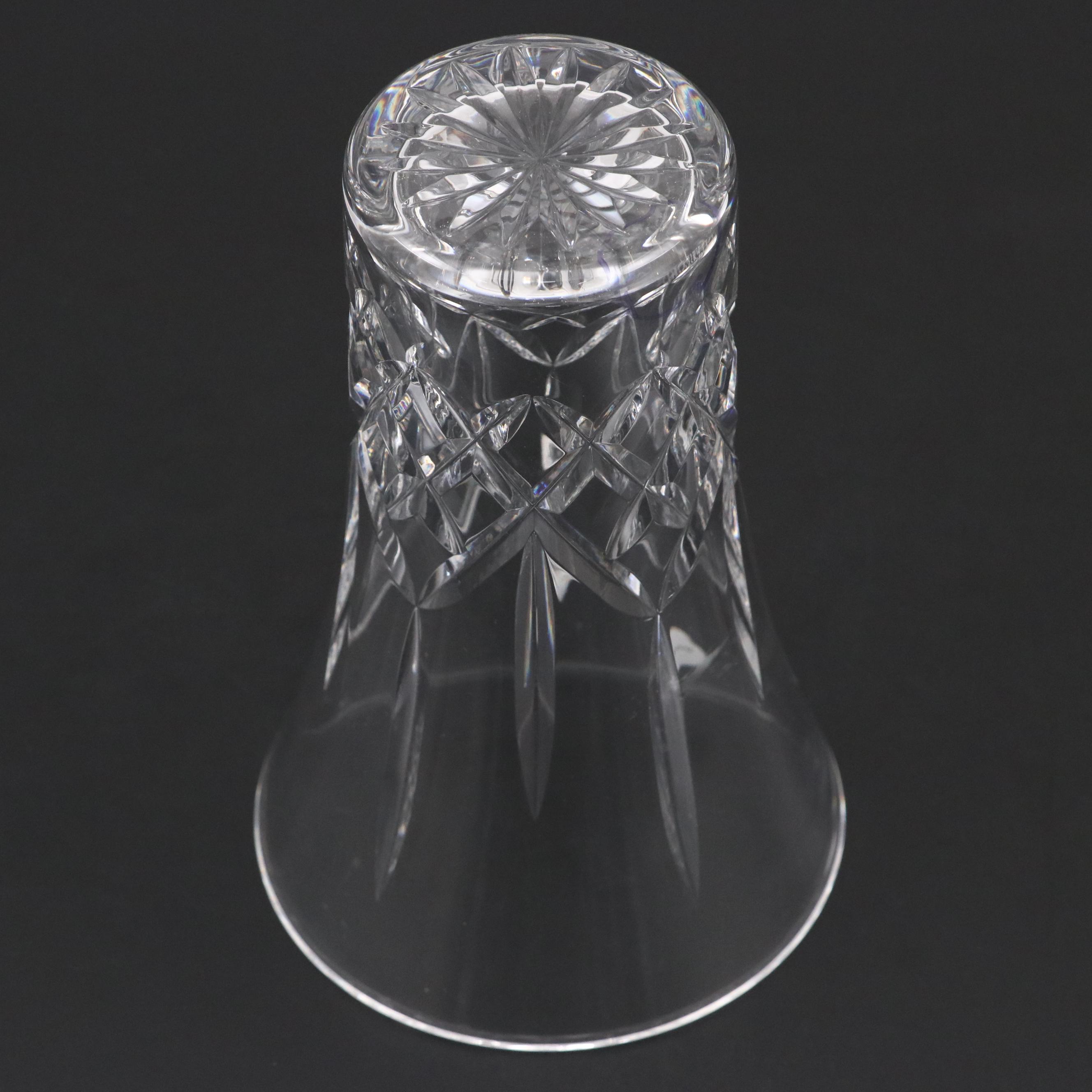 Waterford Crystal "Lismore" Vase with Marquis by Waterford "Brookside" Tankards
