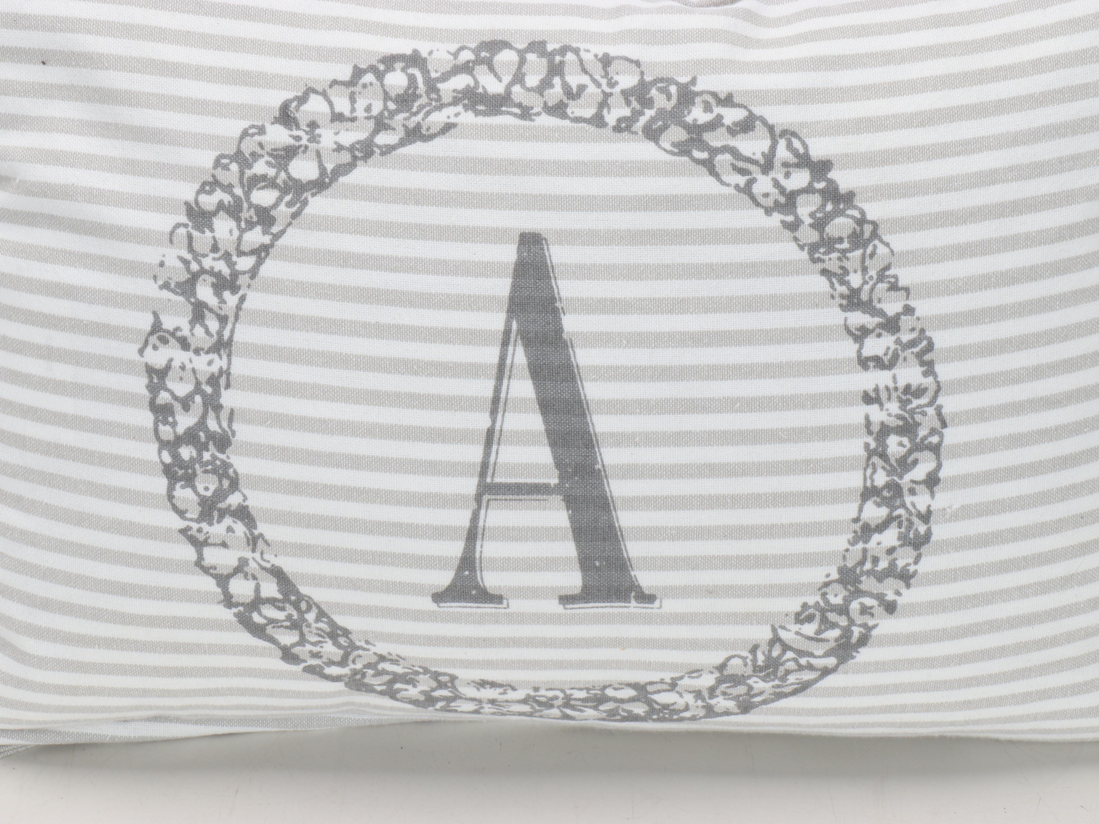 Pottery Barn Linen Seat Covers, Embroidered Rug, and Other Décor