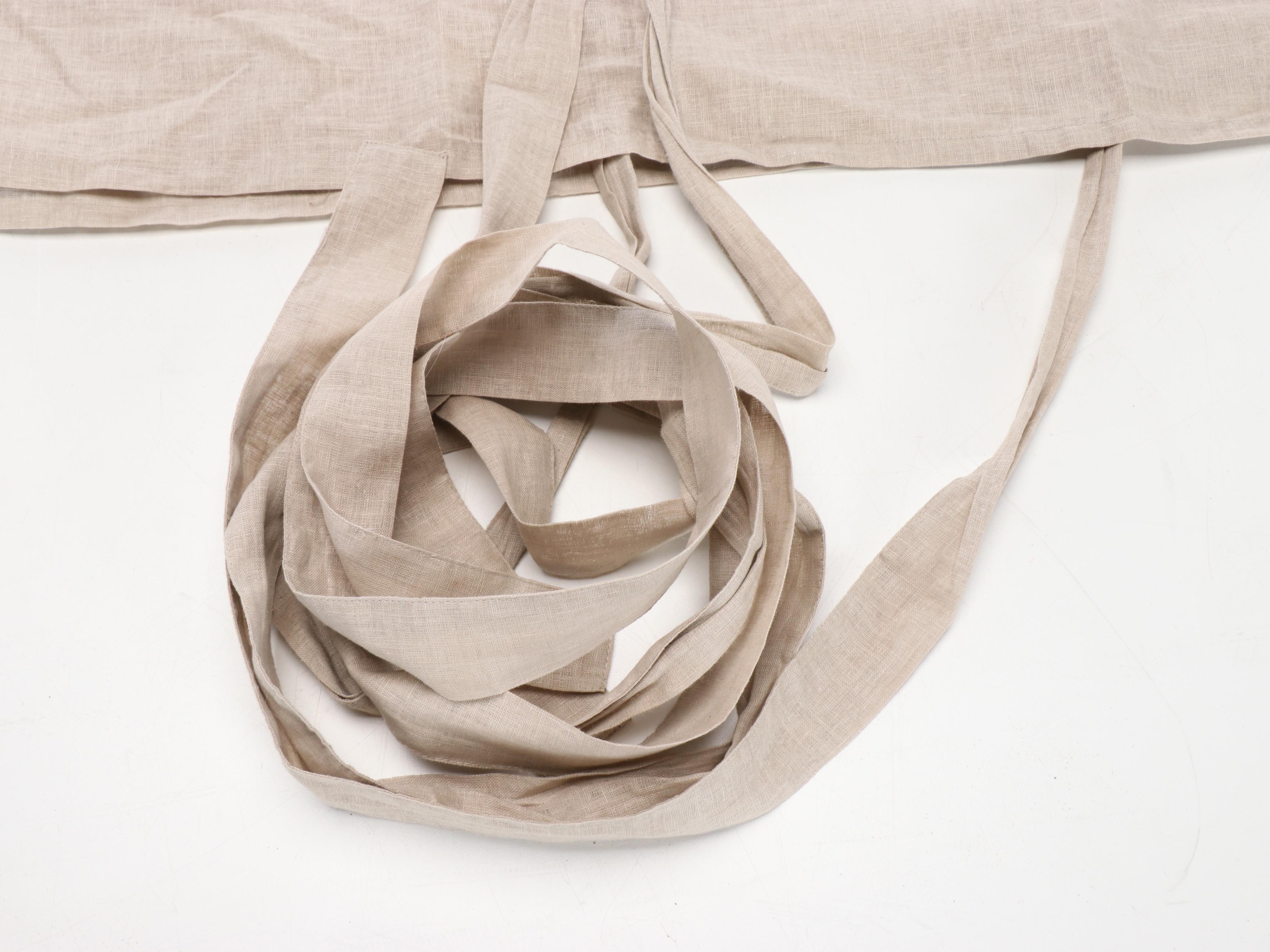 Pottery Barn Linen Seat Covers, Embroidered Rug, and Other Décor