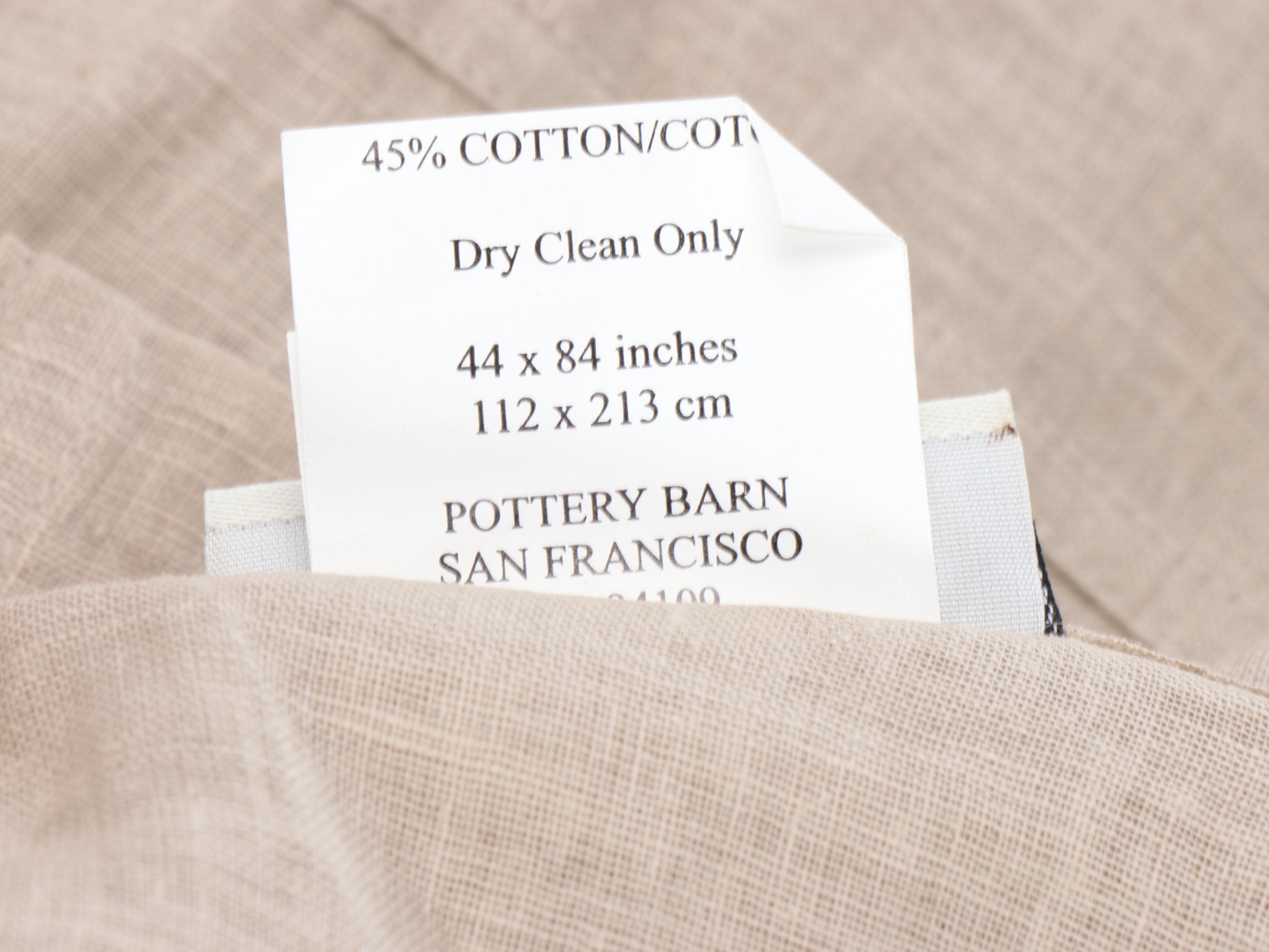 Pottery Barn Linen Seat Covers, Embroidered Rug, and Other Décor
