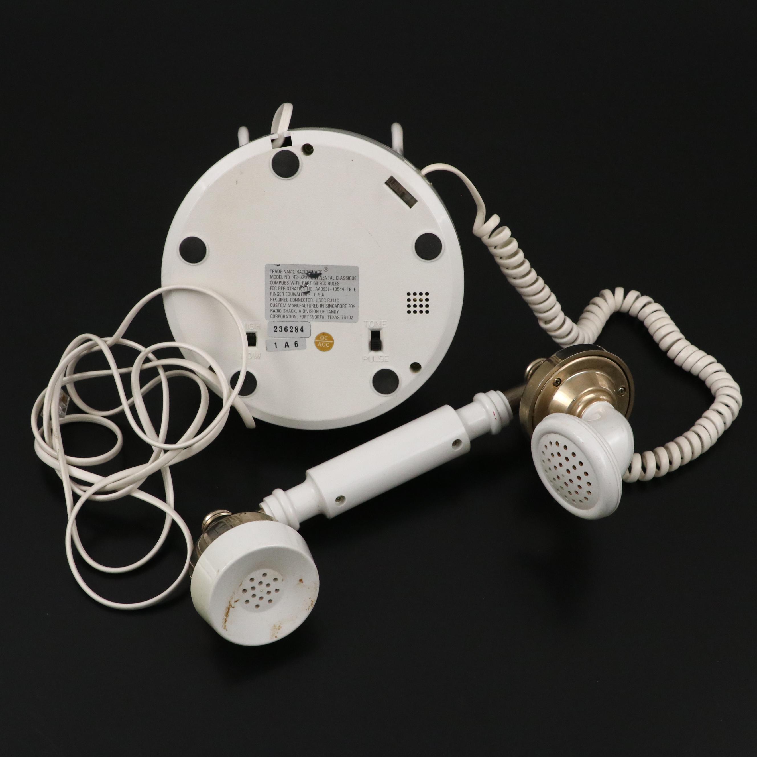 Radio Shack "Continental Classique" Landline Telephone