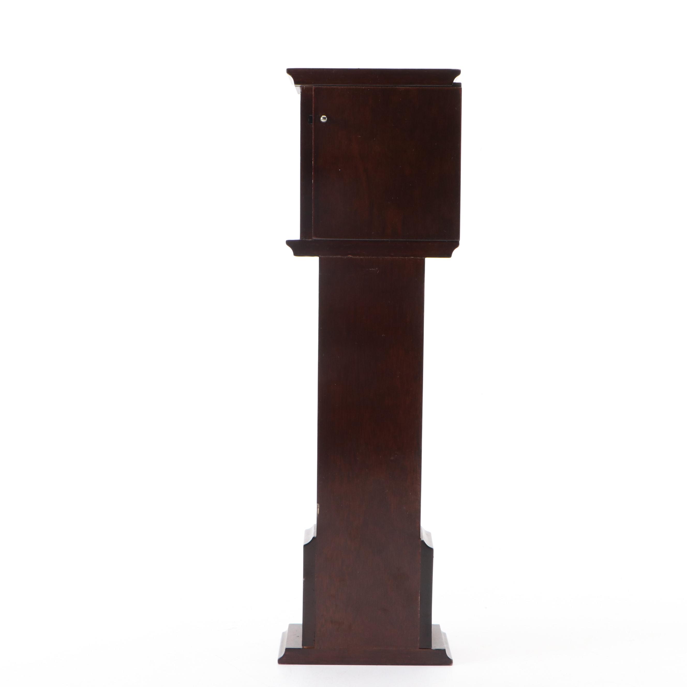 The Bombay Company Miniature Wood Grandfather Clock