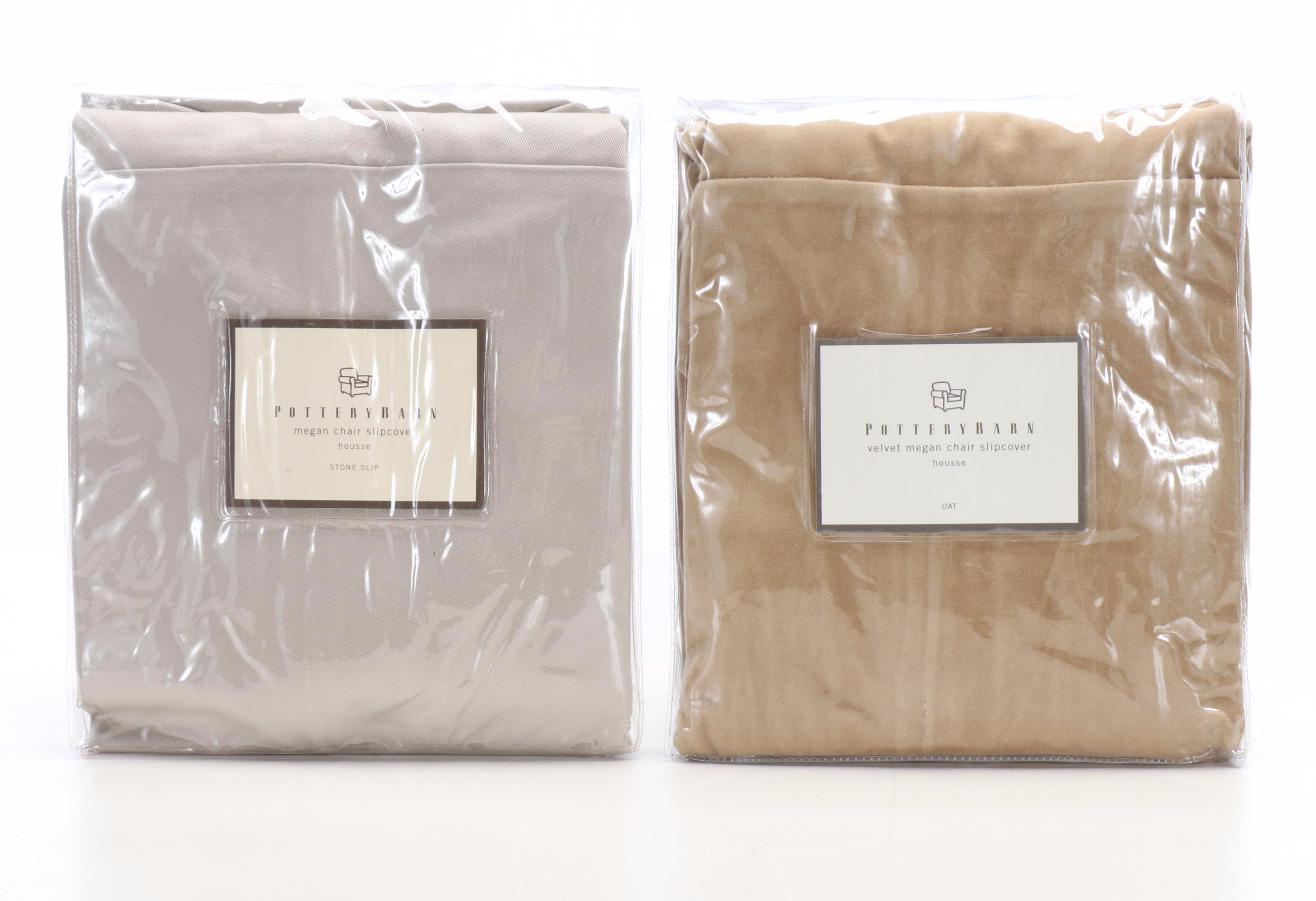 Pottery Barn Linen Seat Covers, Embroidered Rug, and Other Décor