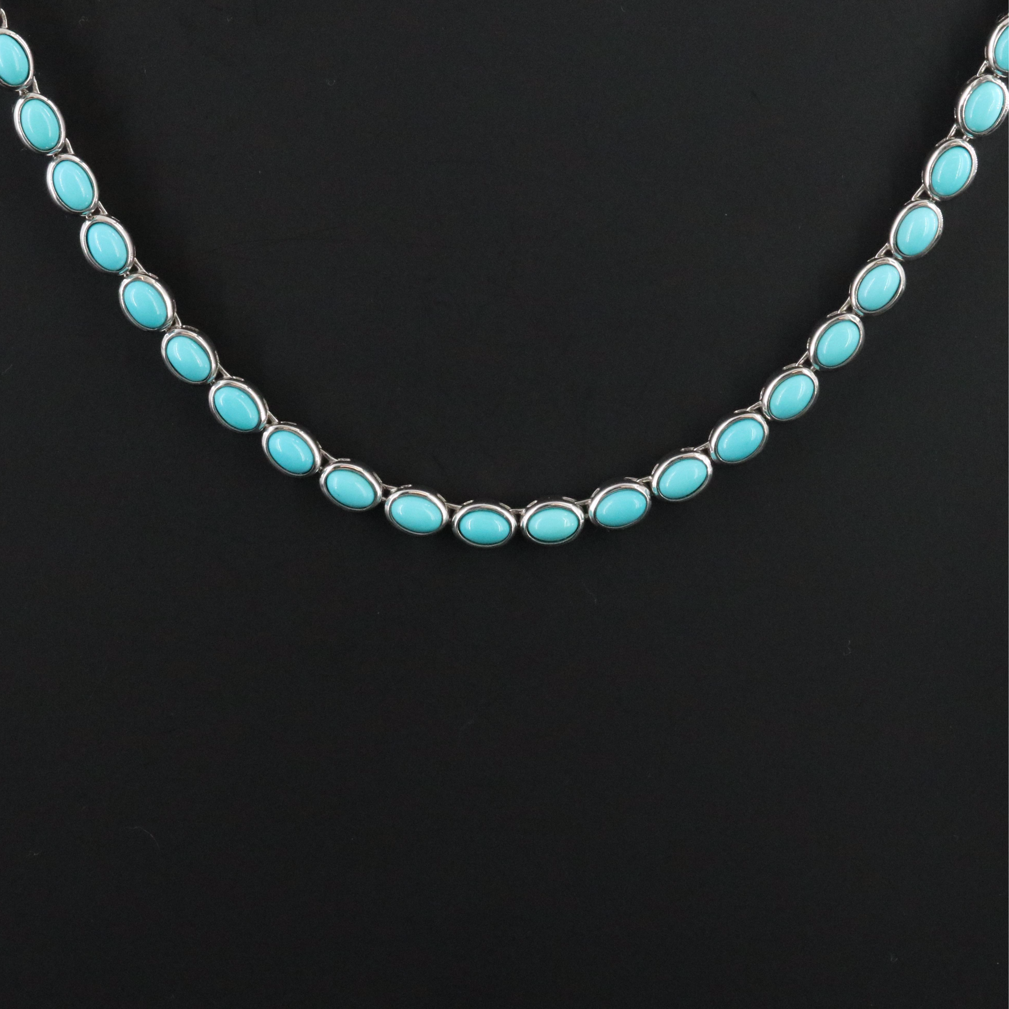 Sterling Turquoise Necklace
